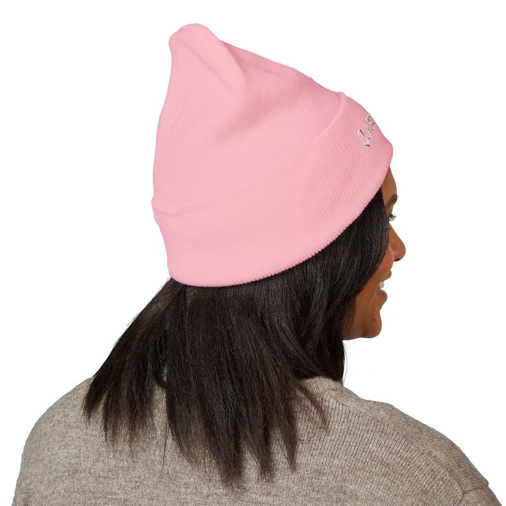 Quiet Strength Embroidered Cuffed Beanie
