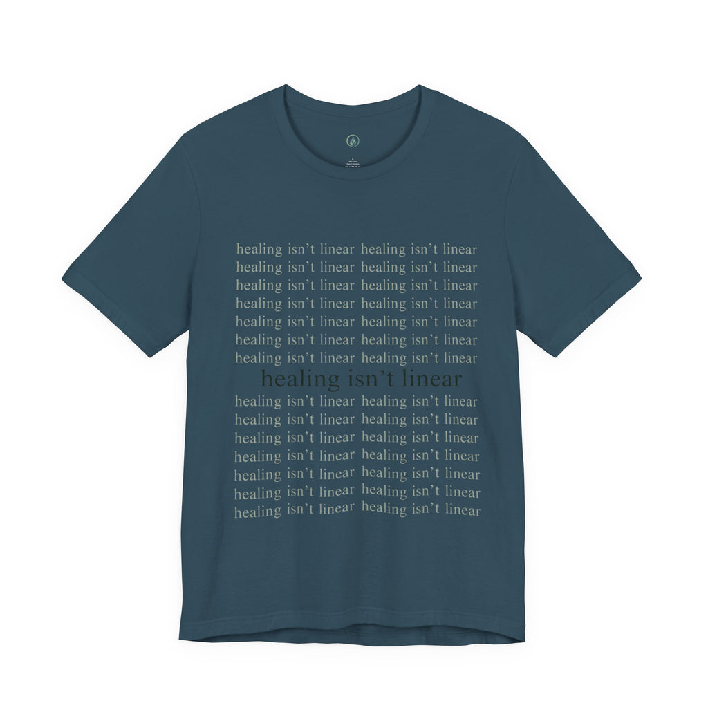 Healing Isn't Linear Tee — Unseen Strength Co