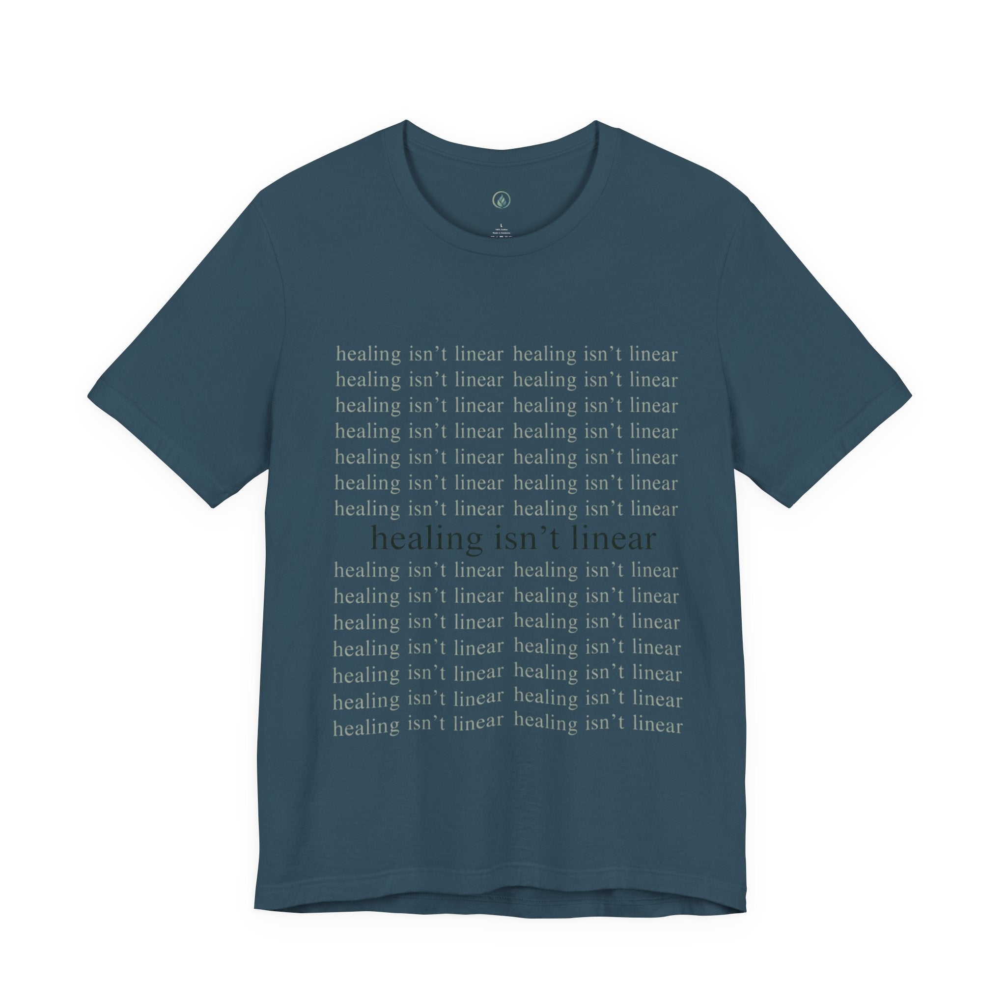 Healing Isn't Linear Tee — Unseen Strength Co