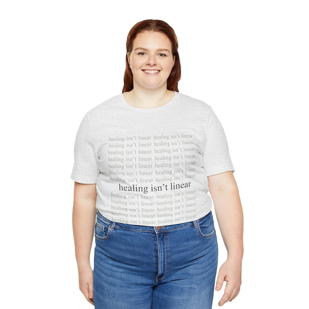 Healing Isn't Linear Tee — Unseen Strength Co