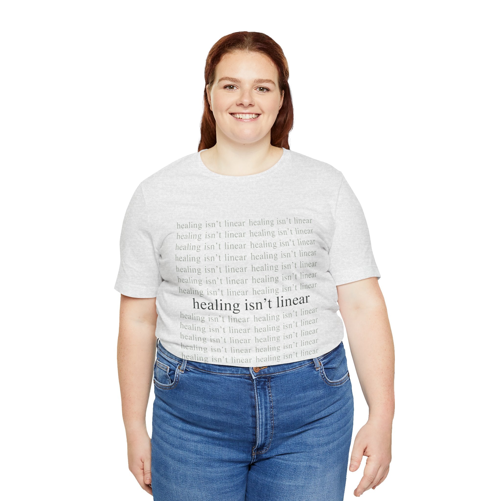 Healing Isn't Linear Tee — Unseen Strength Co