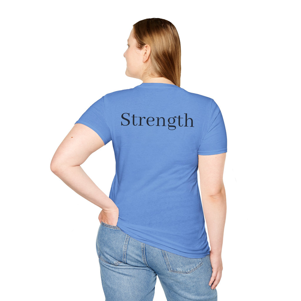 Quiet / Strength Tee — Unseen Strength Co