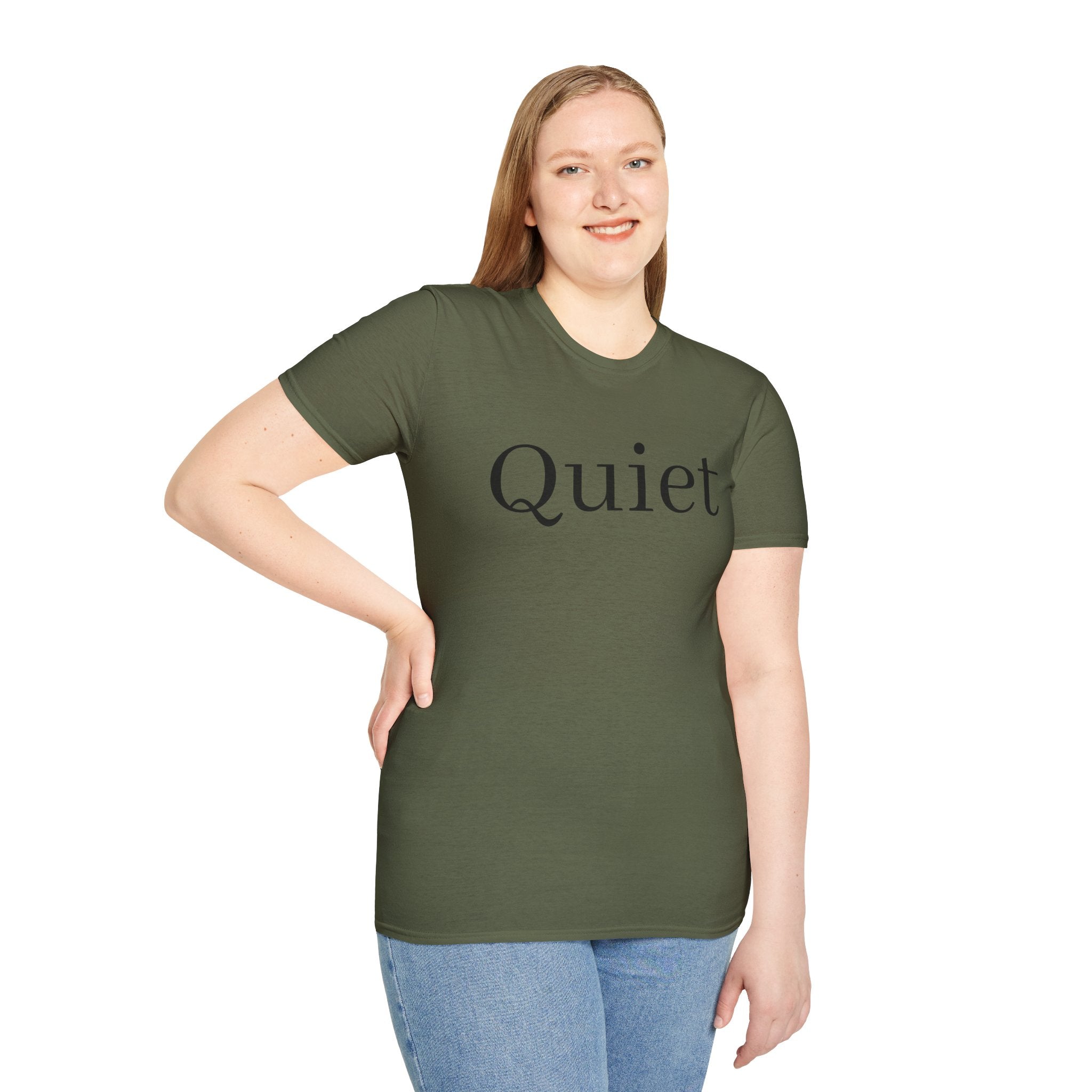Quiet / Strength Tee — Unseen Strength Co