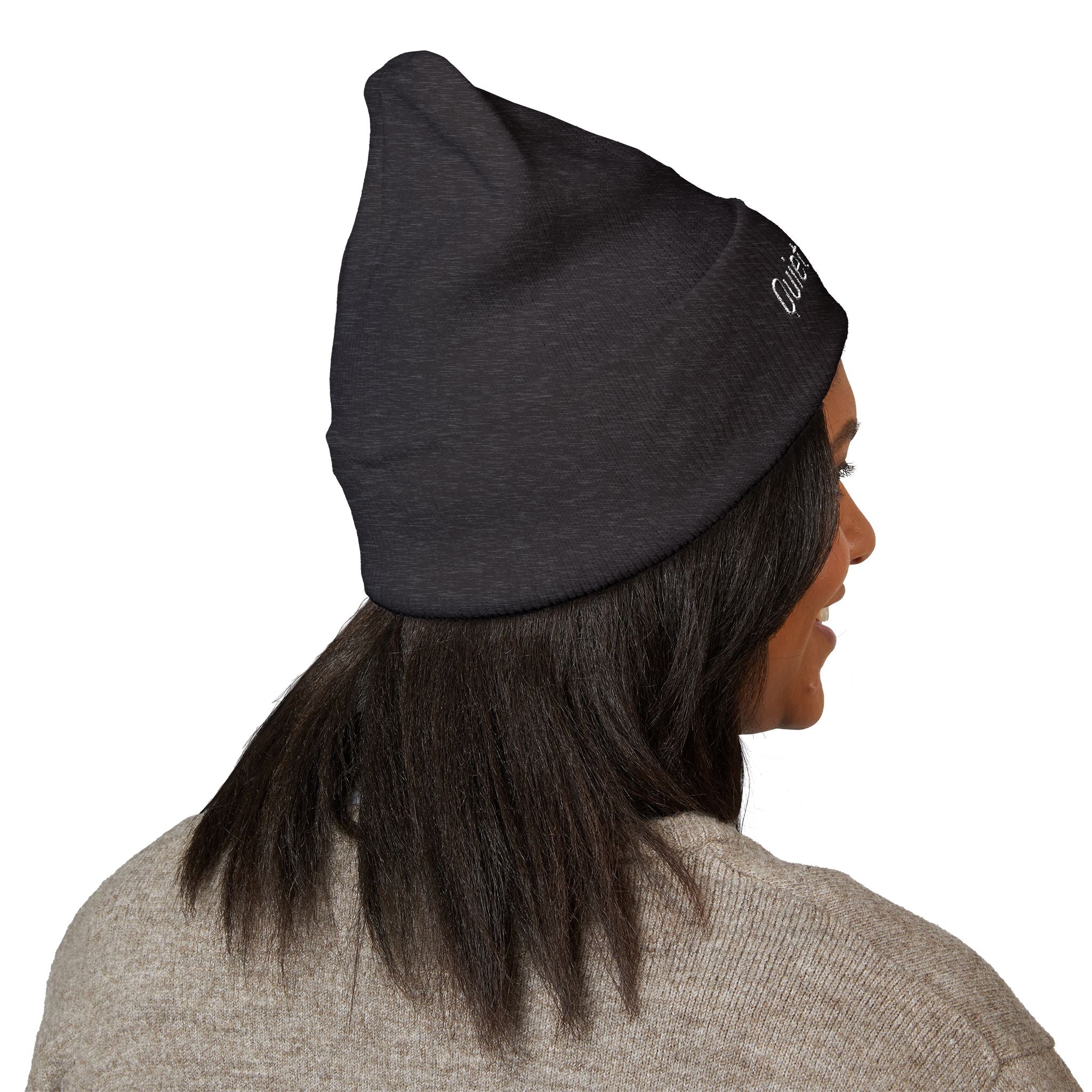 Quiet Strength Embroidered Cuffed Beanie