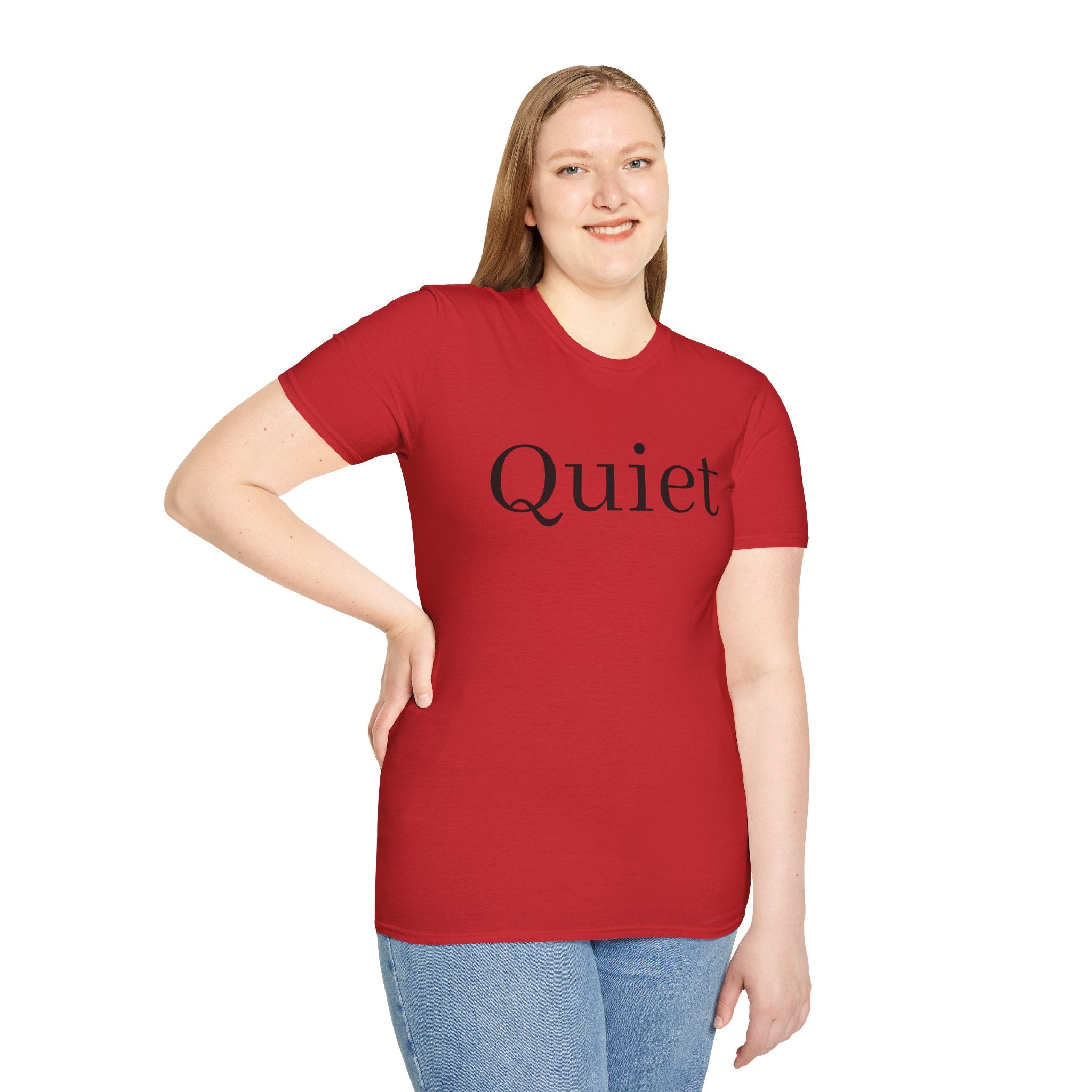Quiet / Strength Tee — Unseen Strength Co