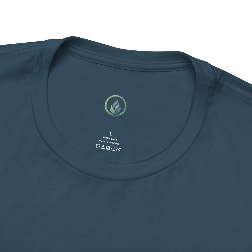 Still Here Tee — Minimal Inspirational White T‑Shirt