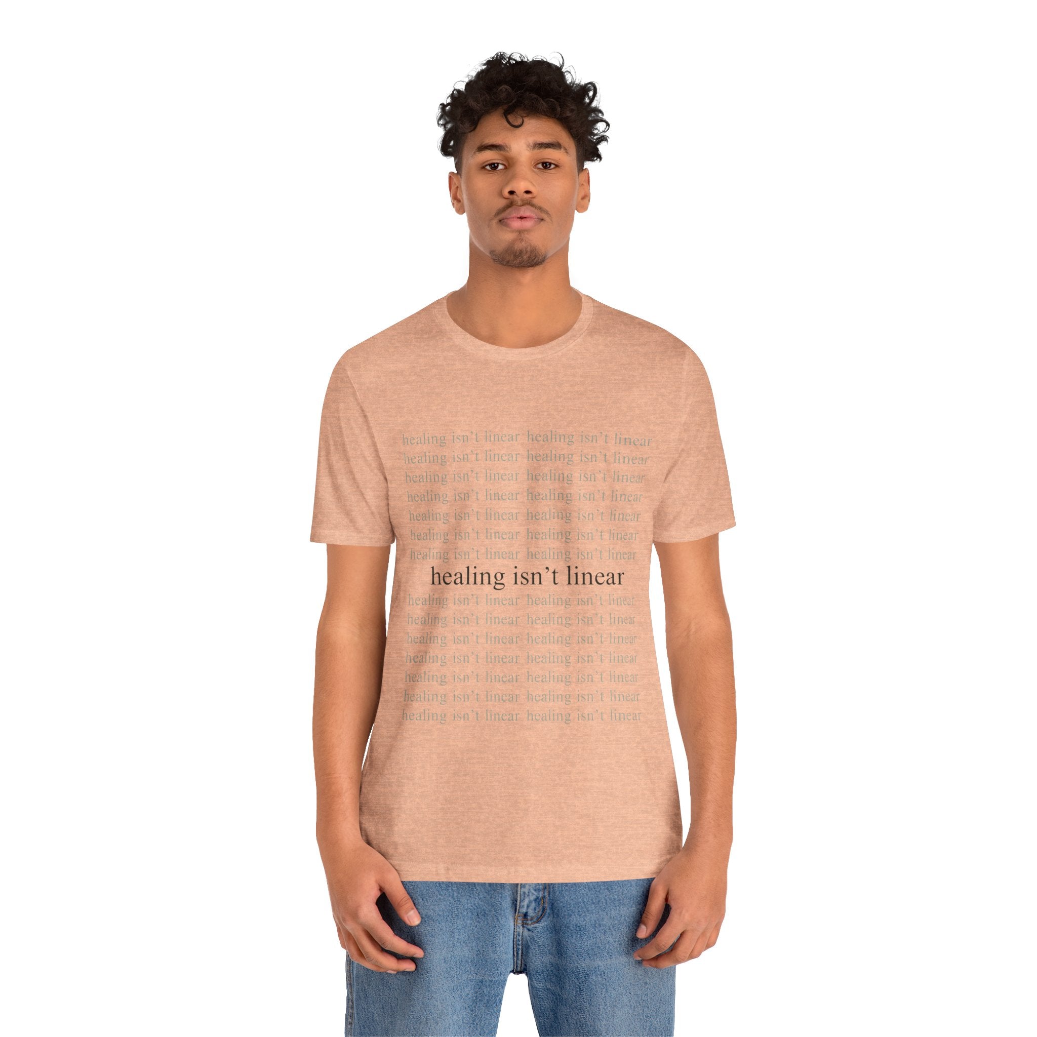 Healing Isn't Linear Tee — Unseen Strength Co