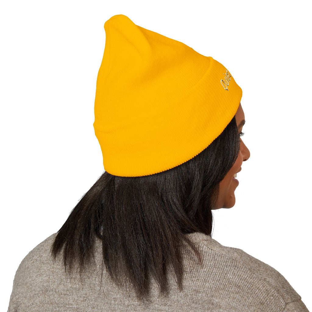 Quiet Strength Embroidered Cuffed Beanie