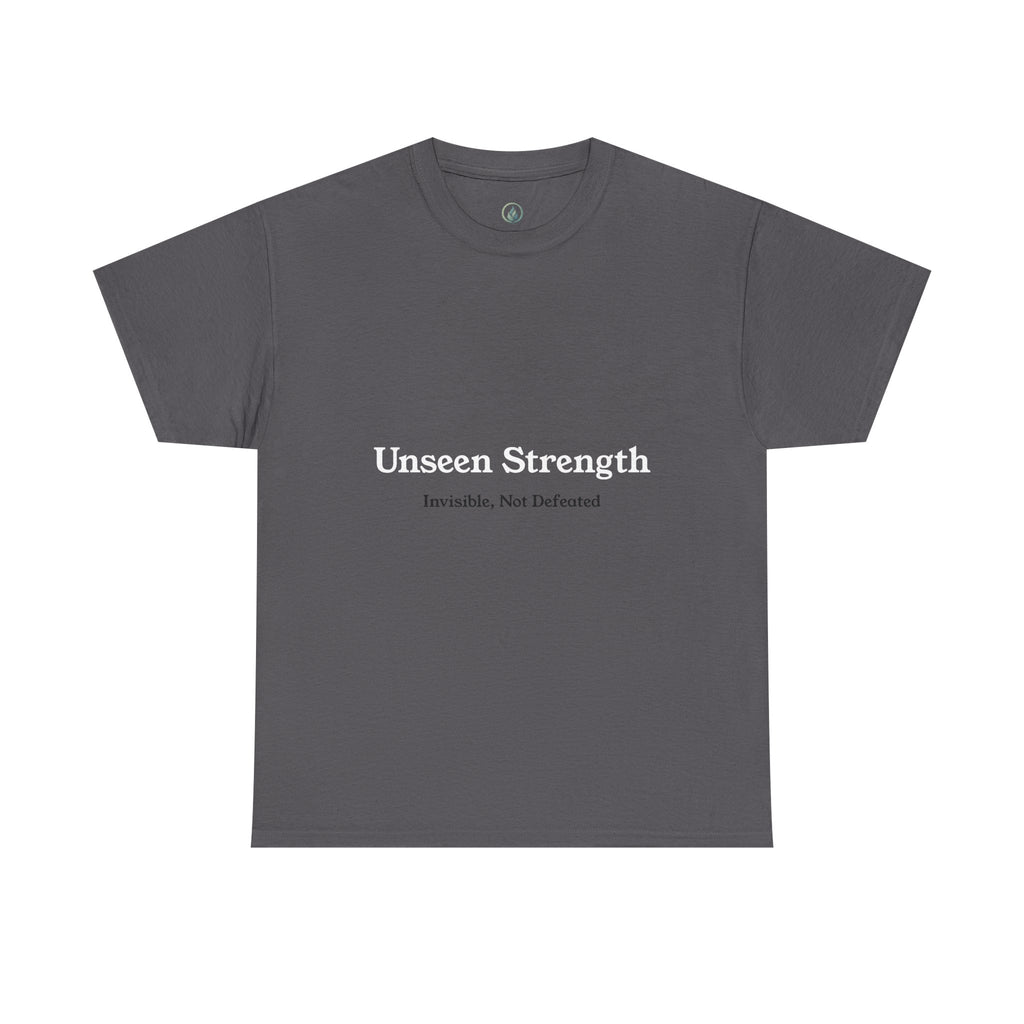 Invisible, Not Defeated Tee — Unseen Strength Co