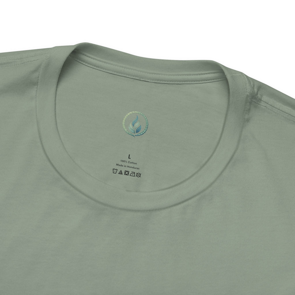 Still Here Tee — Minimal Inspirational White T‑Shirt