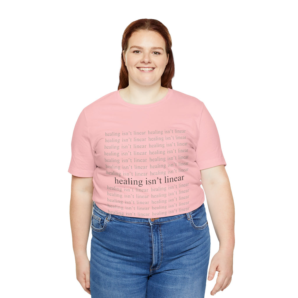 Healing Isn't Linear Tee — Unseen Strength Co