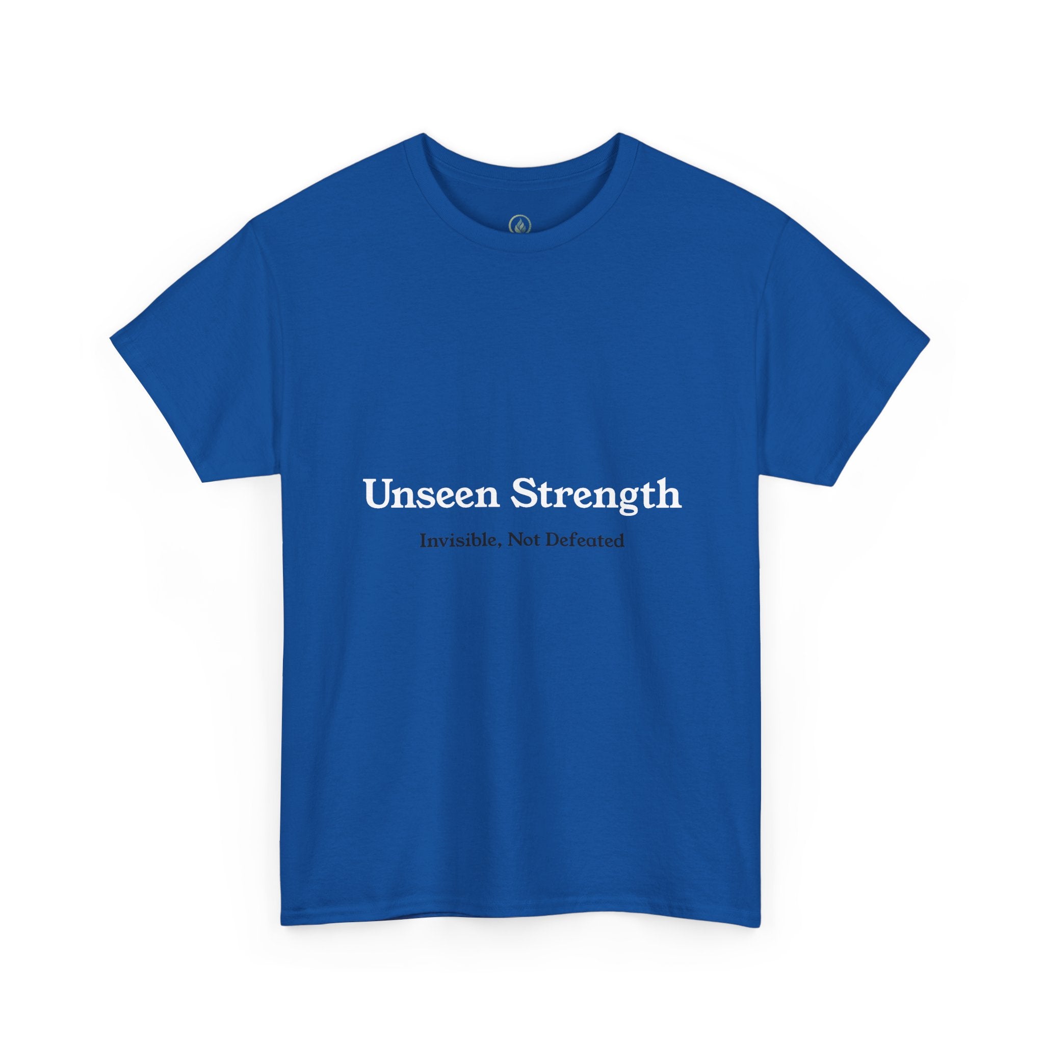 Invisible, Not Defeated Tee — Unseen Strength Co