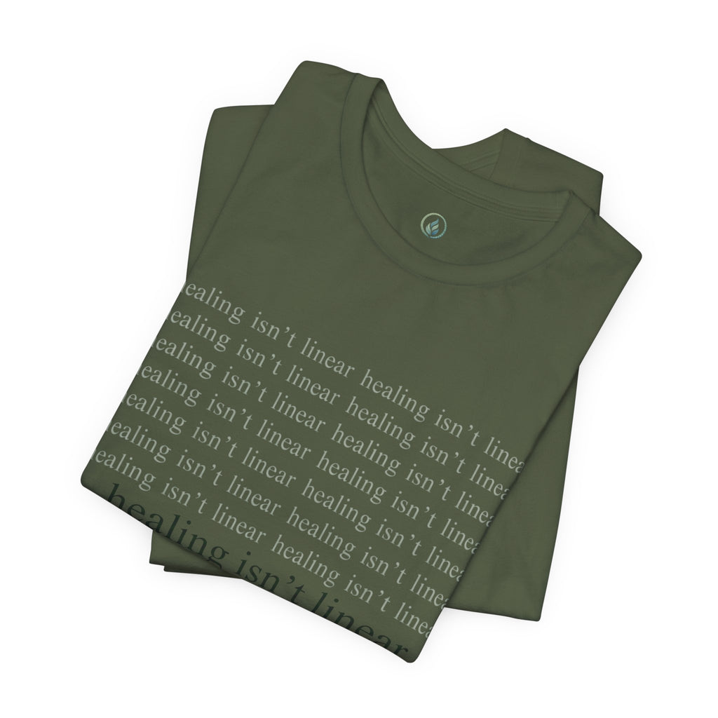 Healing Isn't Linear Tee — Unseen Strength Co