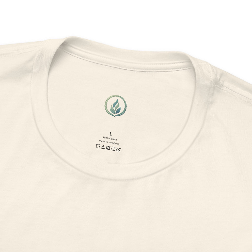 Still Here Tee — Minimal Inspirational White T‑Shirt