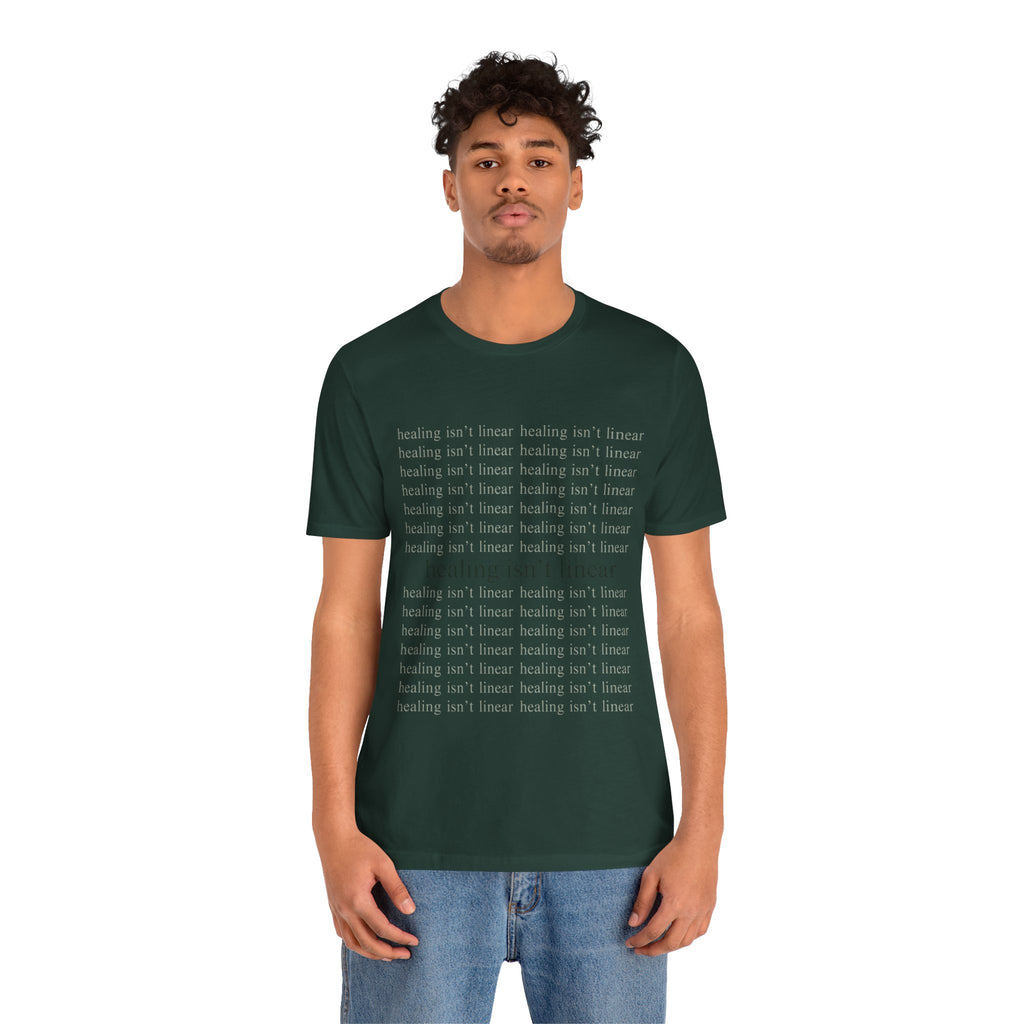 Healing Isn't Linear Tee — Unseen Strength Co