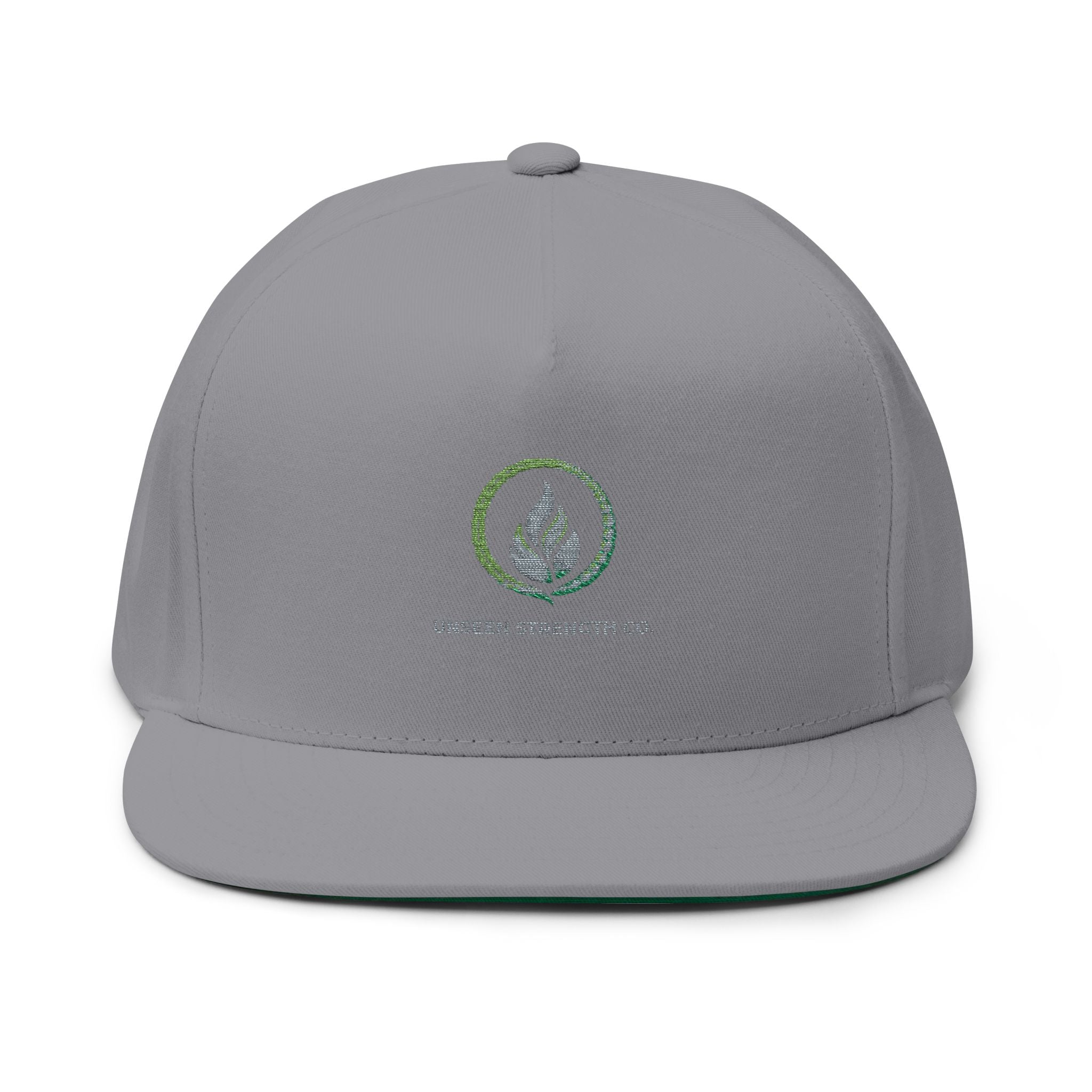 Unseen Strength Co Logo Flat Brim Cap