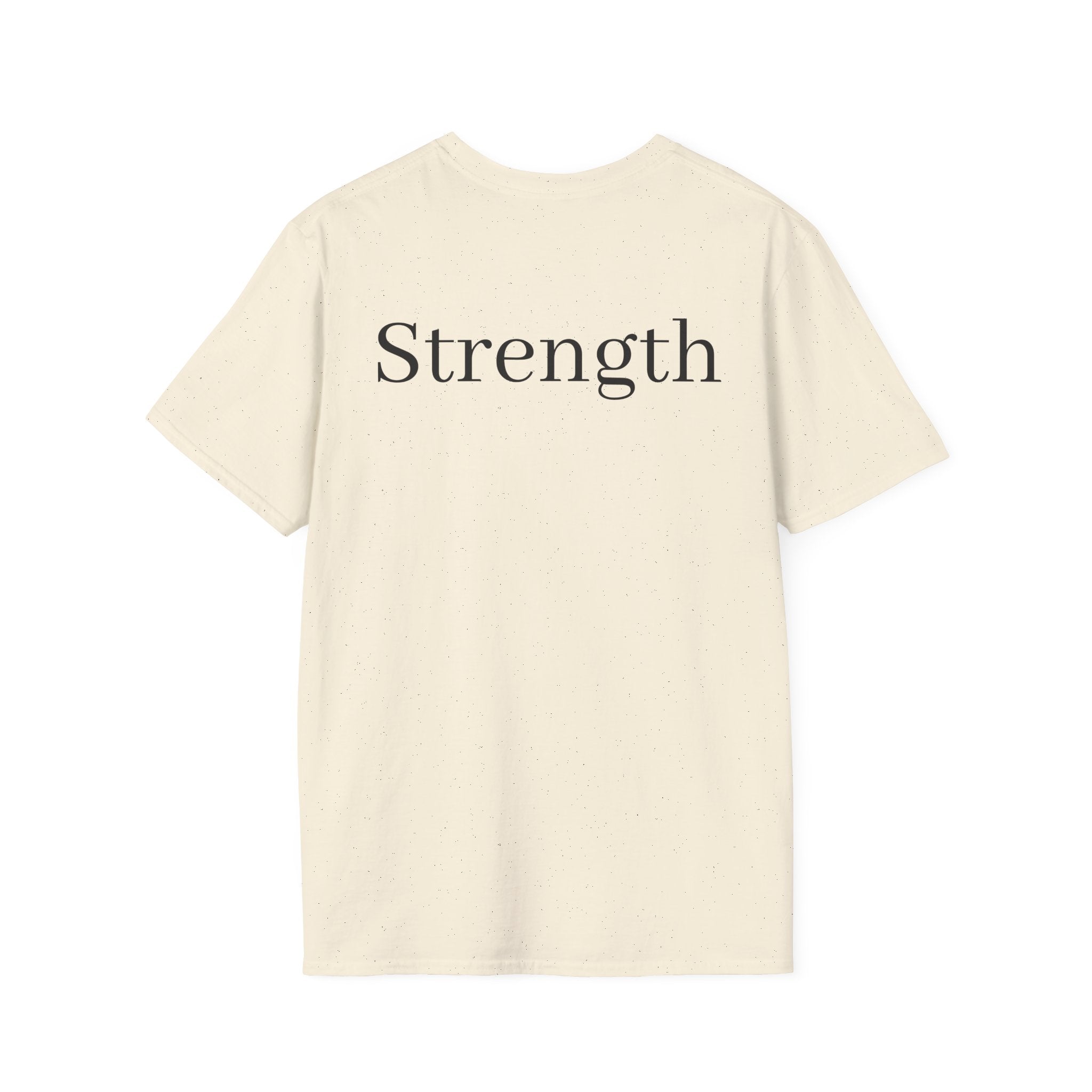 Quiet / Strength Tee — Unseen Strength Co