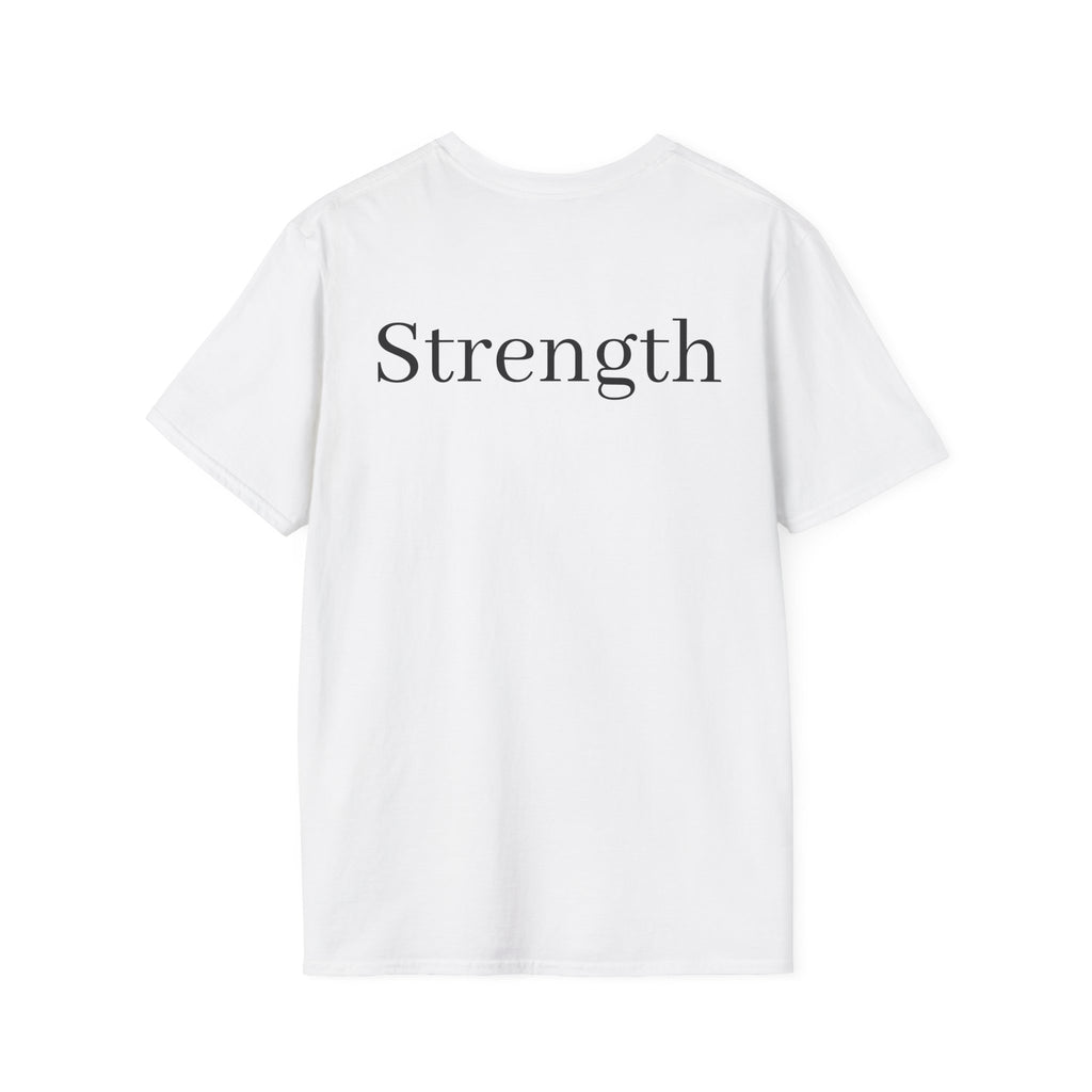 Quiet / Strength Tee — Unseen Strength Co