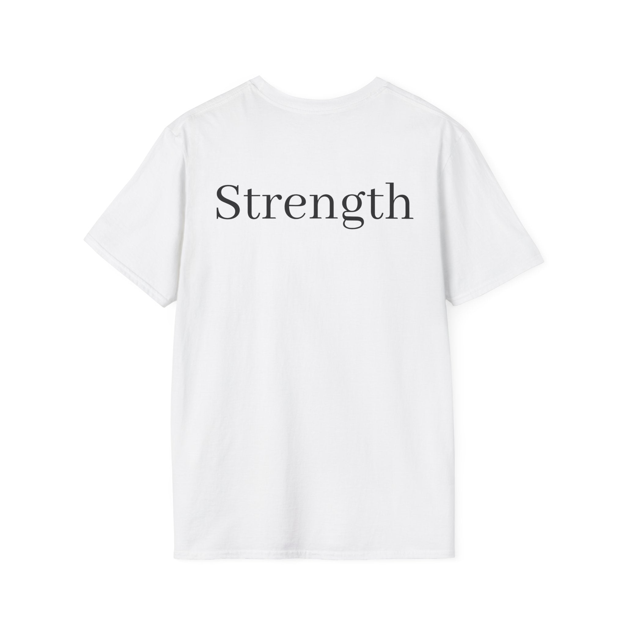 Quiet / Strength Tee — Unseen Strength Co