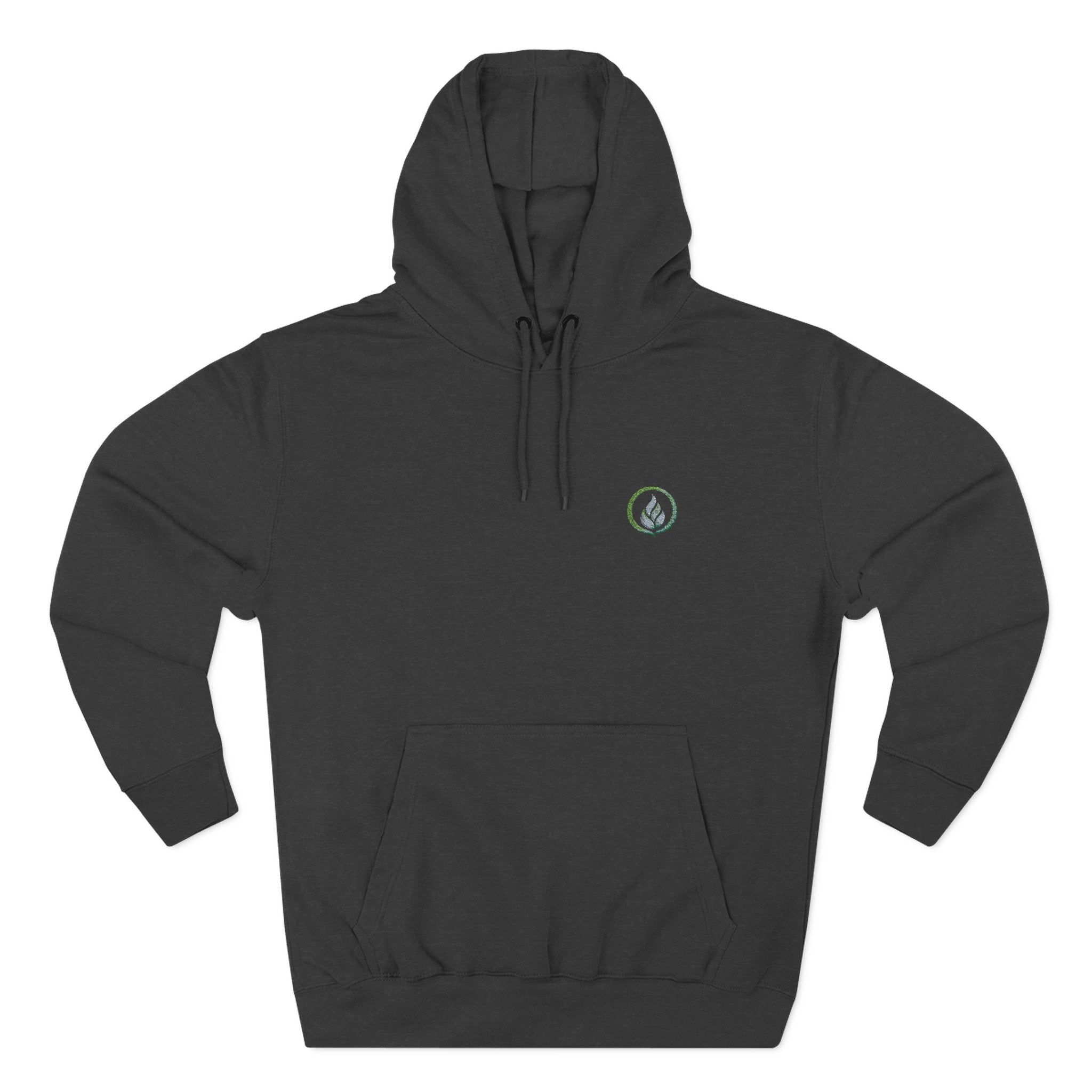 Minimal Flame Logo Hoodie - Unseen Strength Co