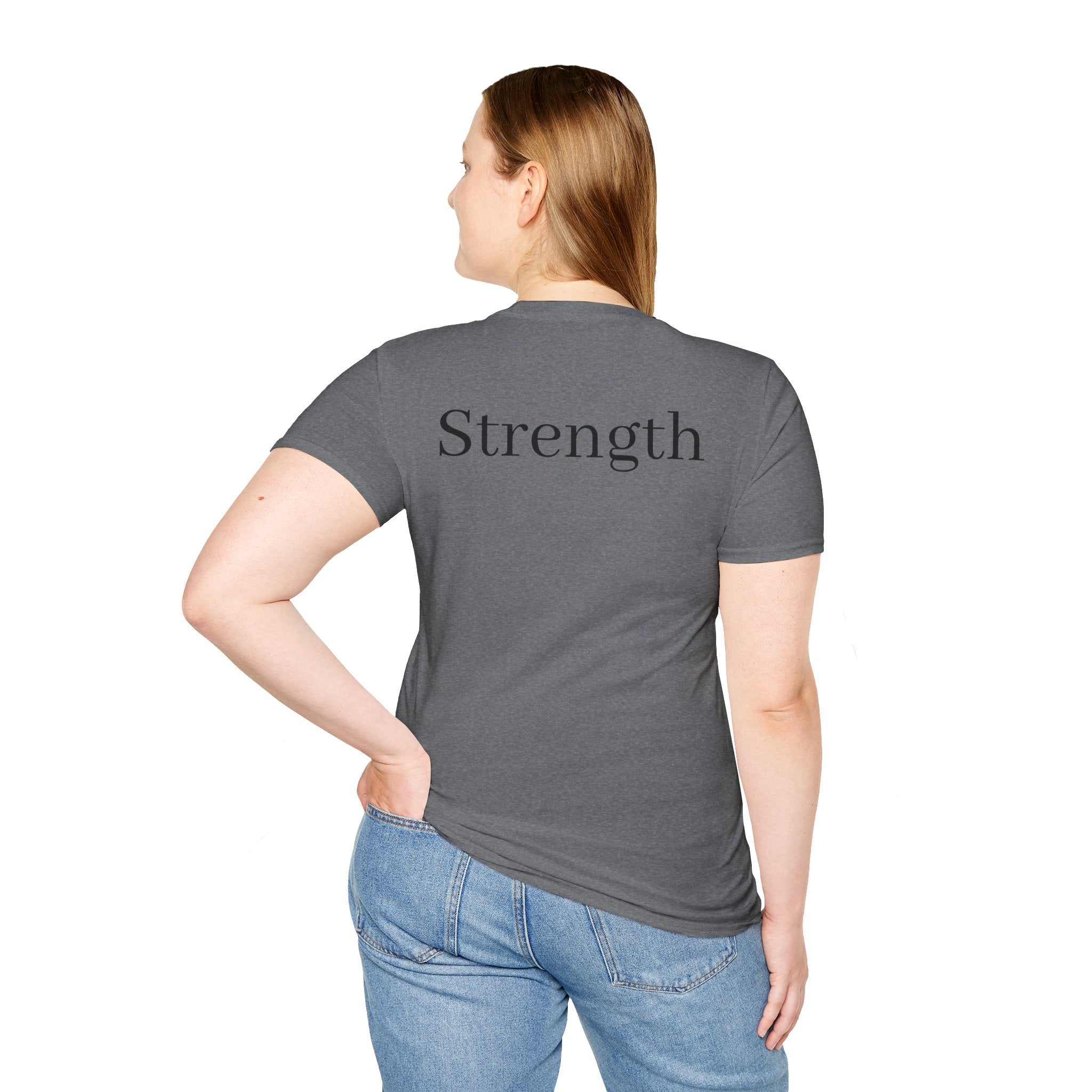 Quiet / Strength Tee — Unseen Strength Co
