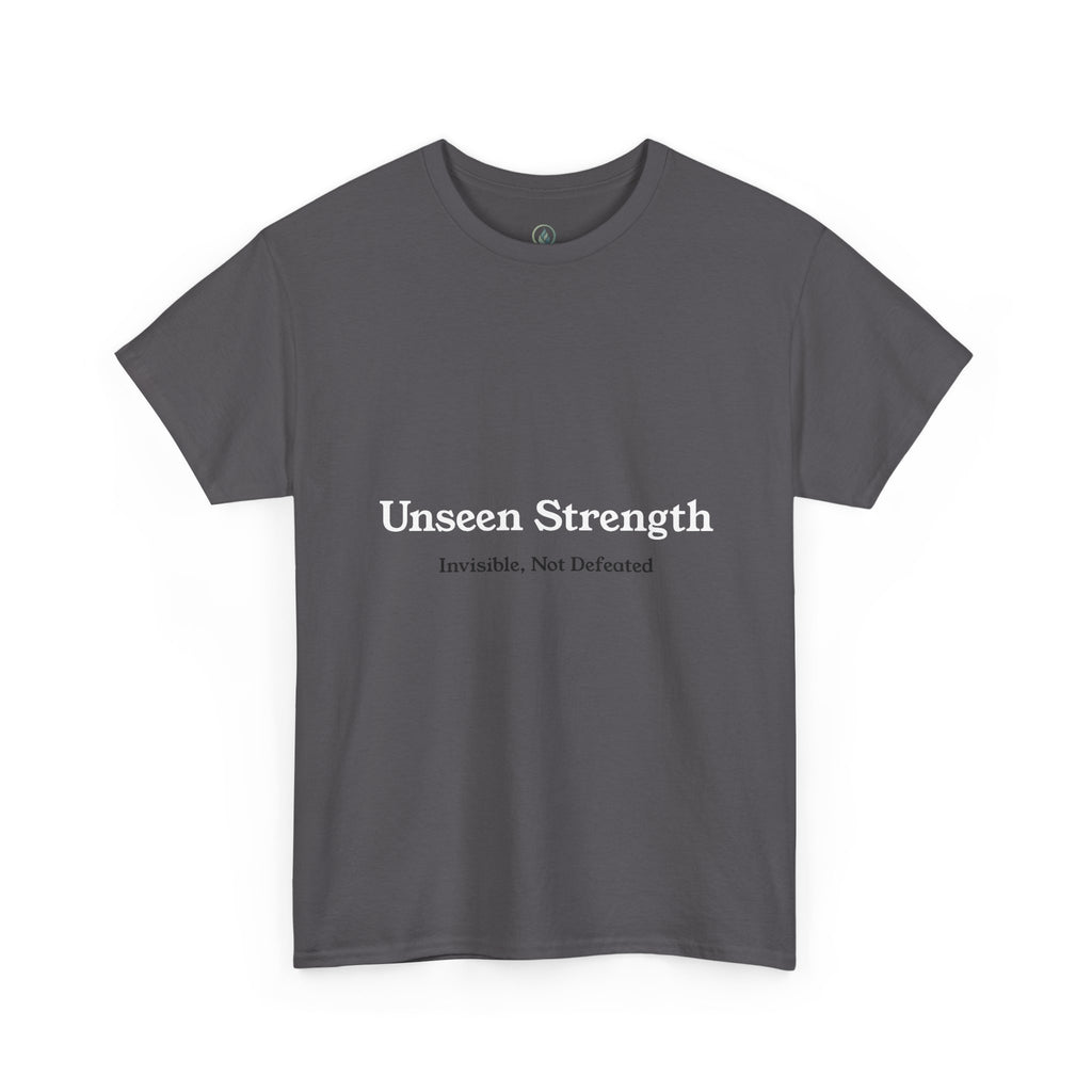 Invisible, Not Defeated Tee — Unseen Strength Co