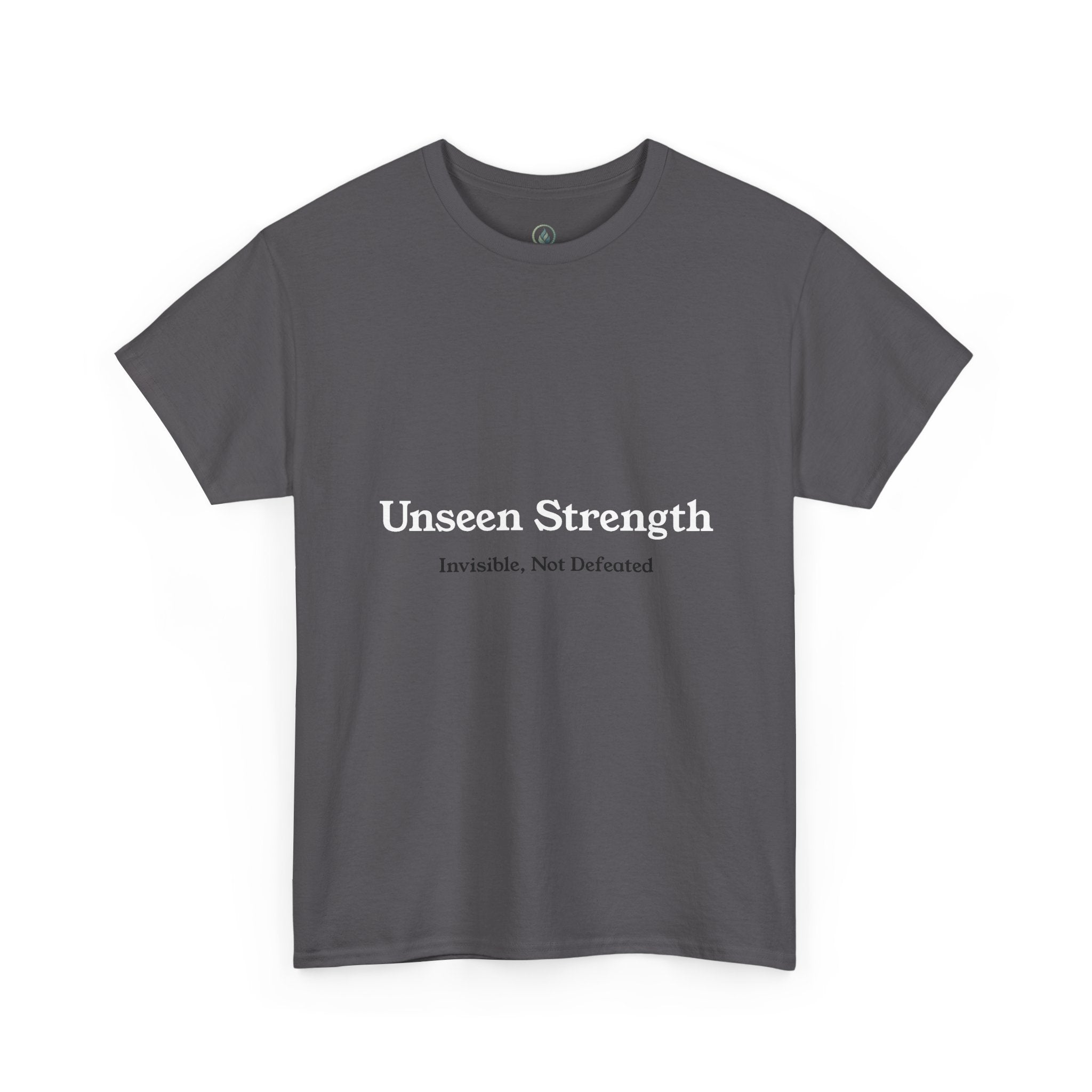 Invisible, Not Defeated Tee — Unseen Strength Co