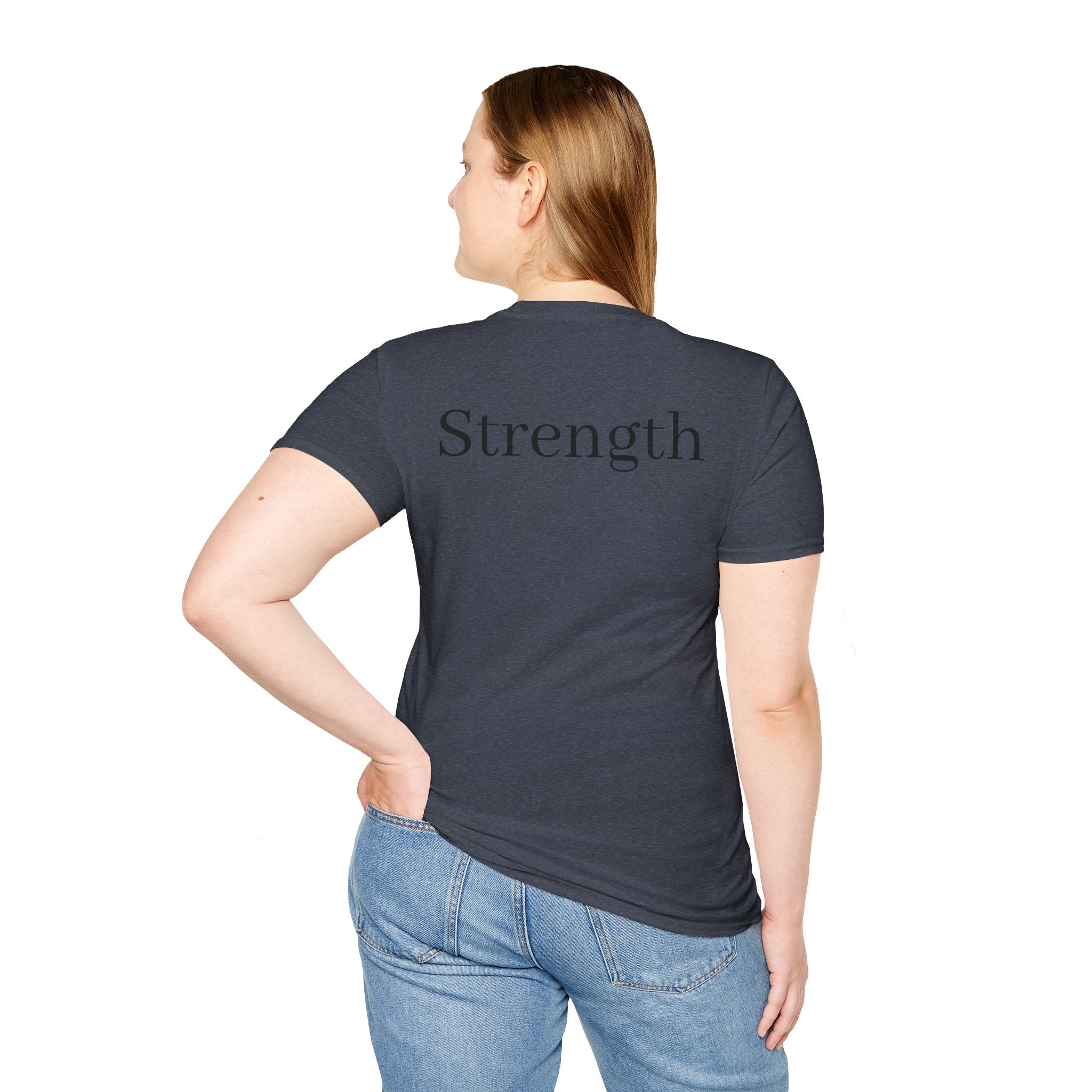 Quiet / Strength Tee — Unseen Strength Co