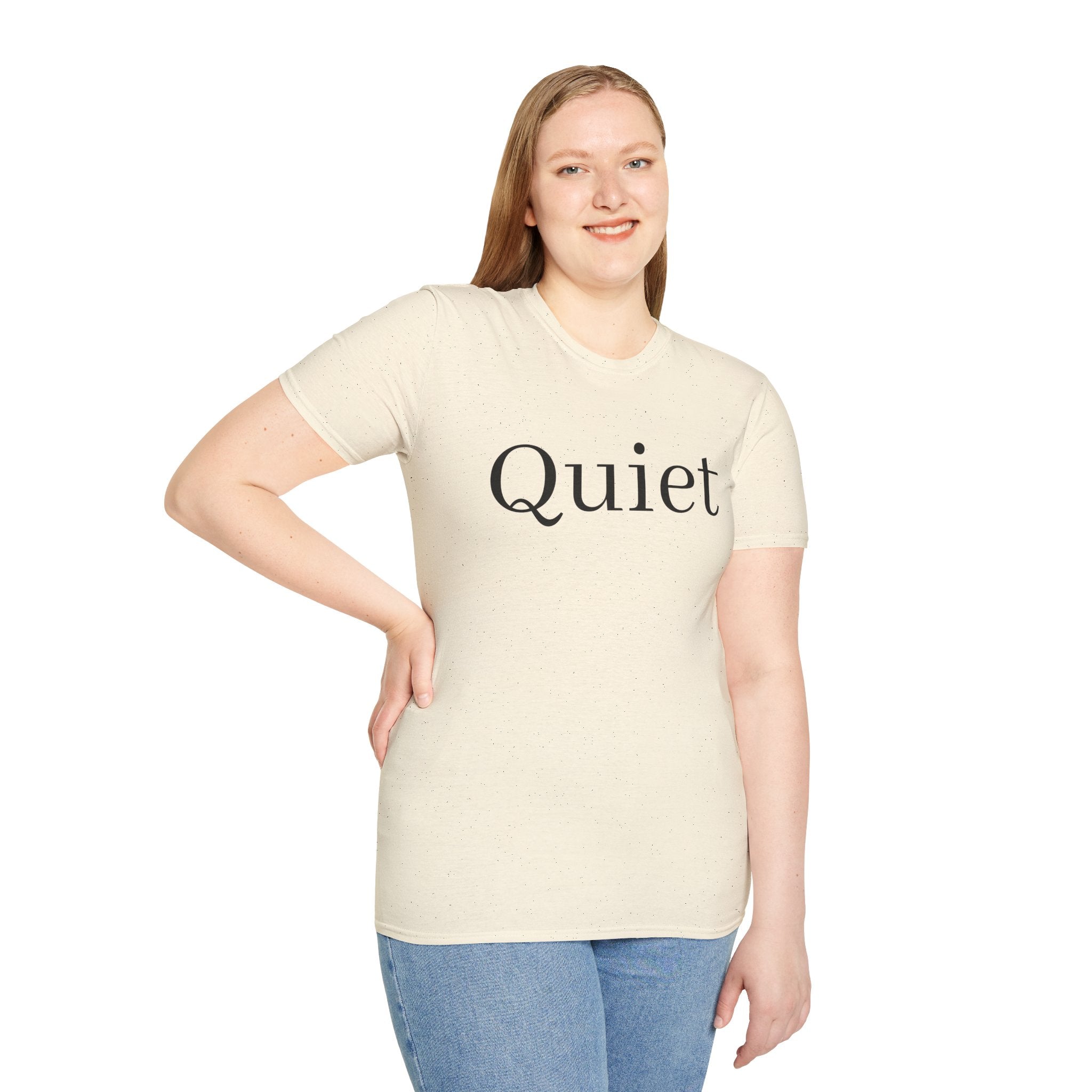 Quiet / Strength Tee — Unseen Strength Co