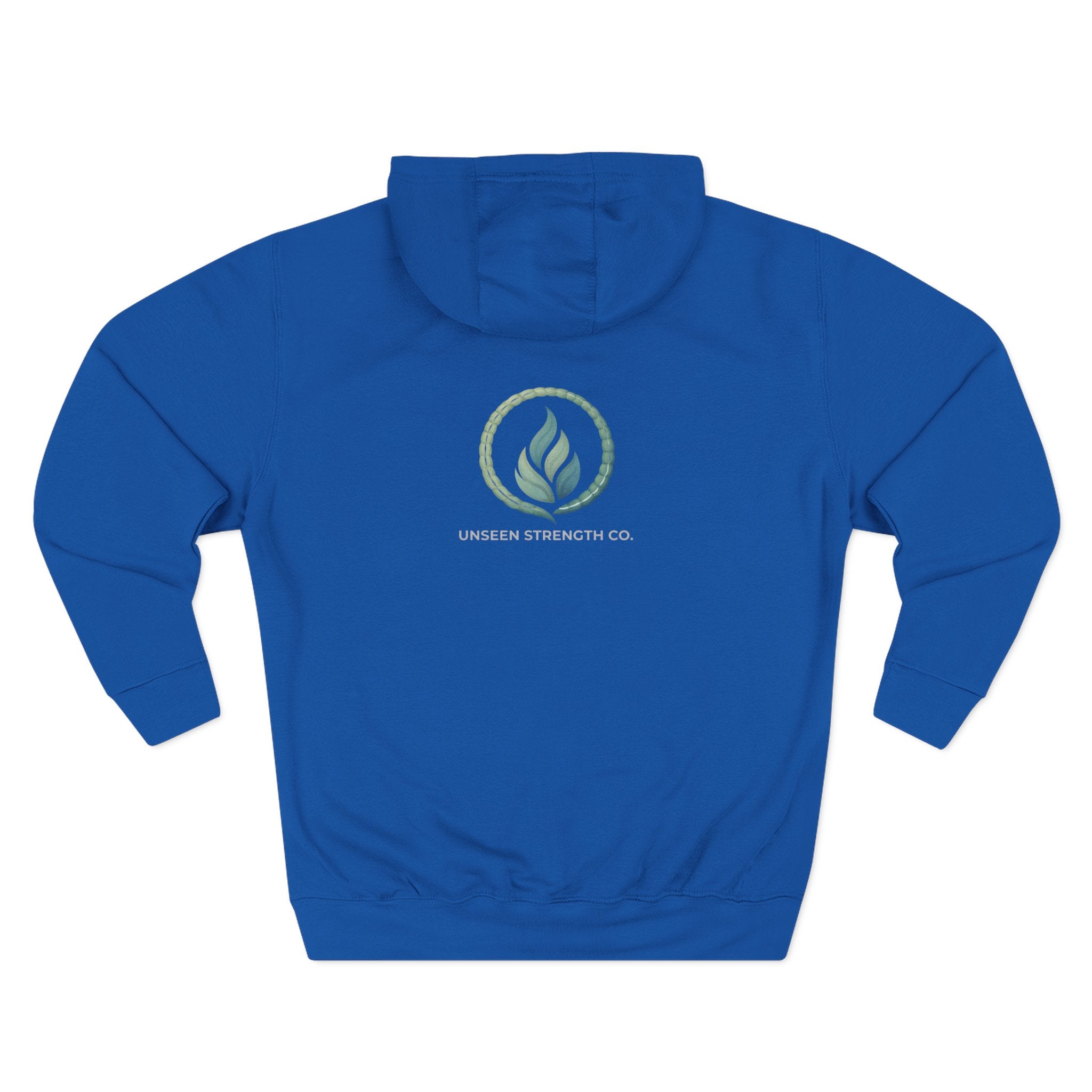 You Can't See My Fight Hoodie — Mental Health Awareness Fleece Pullover