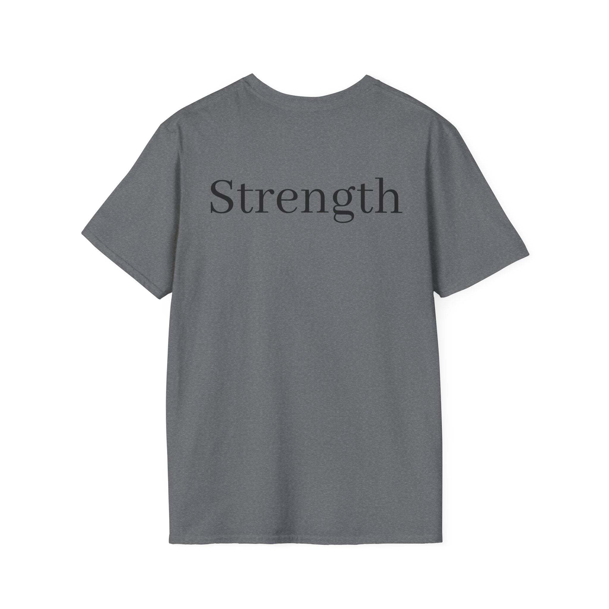 Quiet / Strength Tee — Unseen Strength Co