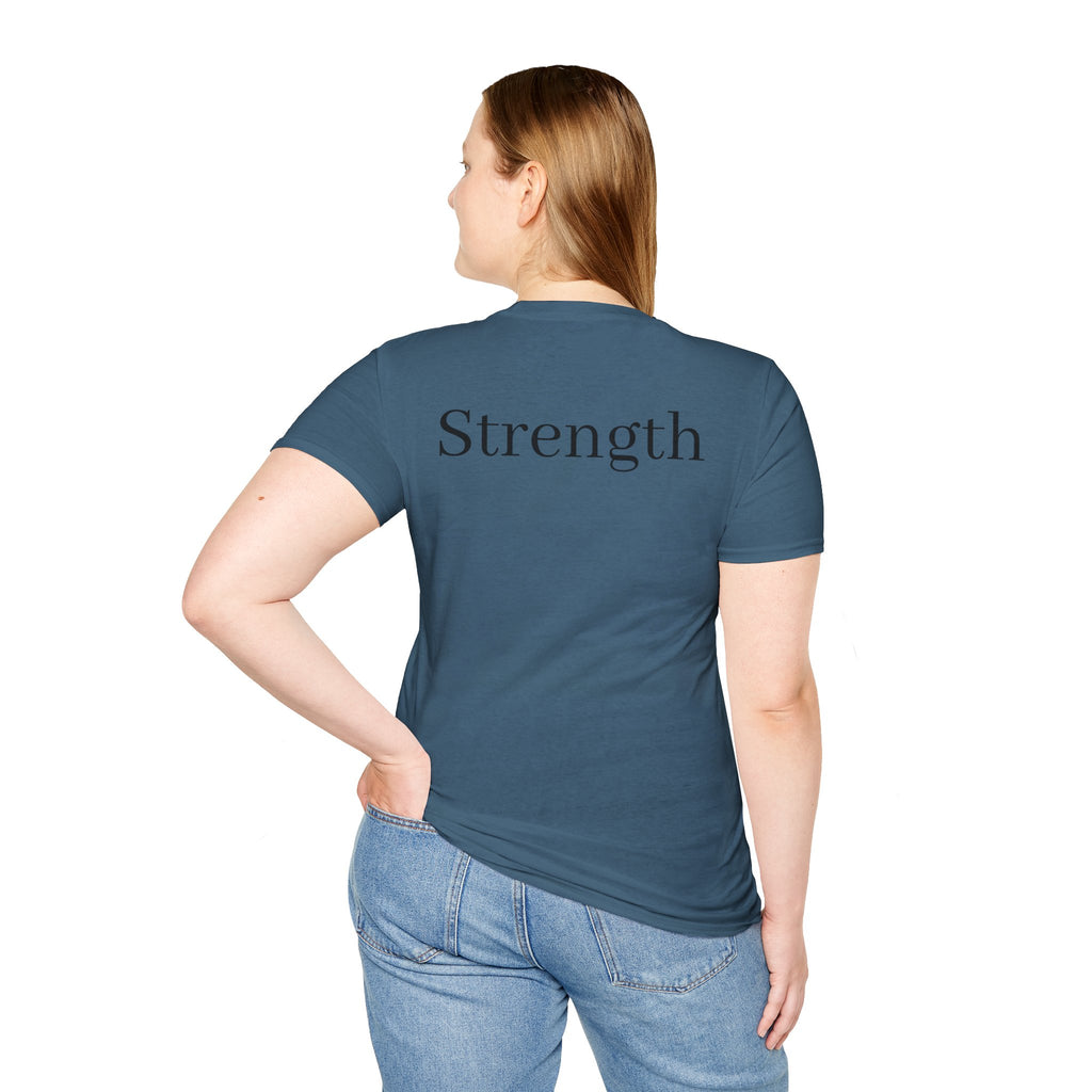 Quiet / Strength Tee — Unseen Strength Co