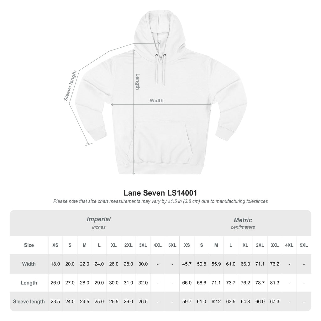 Minimal Flame Logo Hoodie - Unseen Strength Co