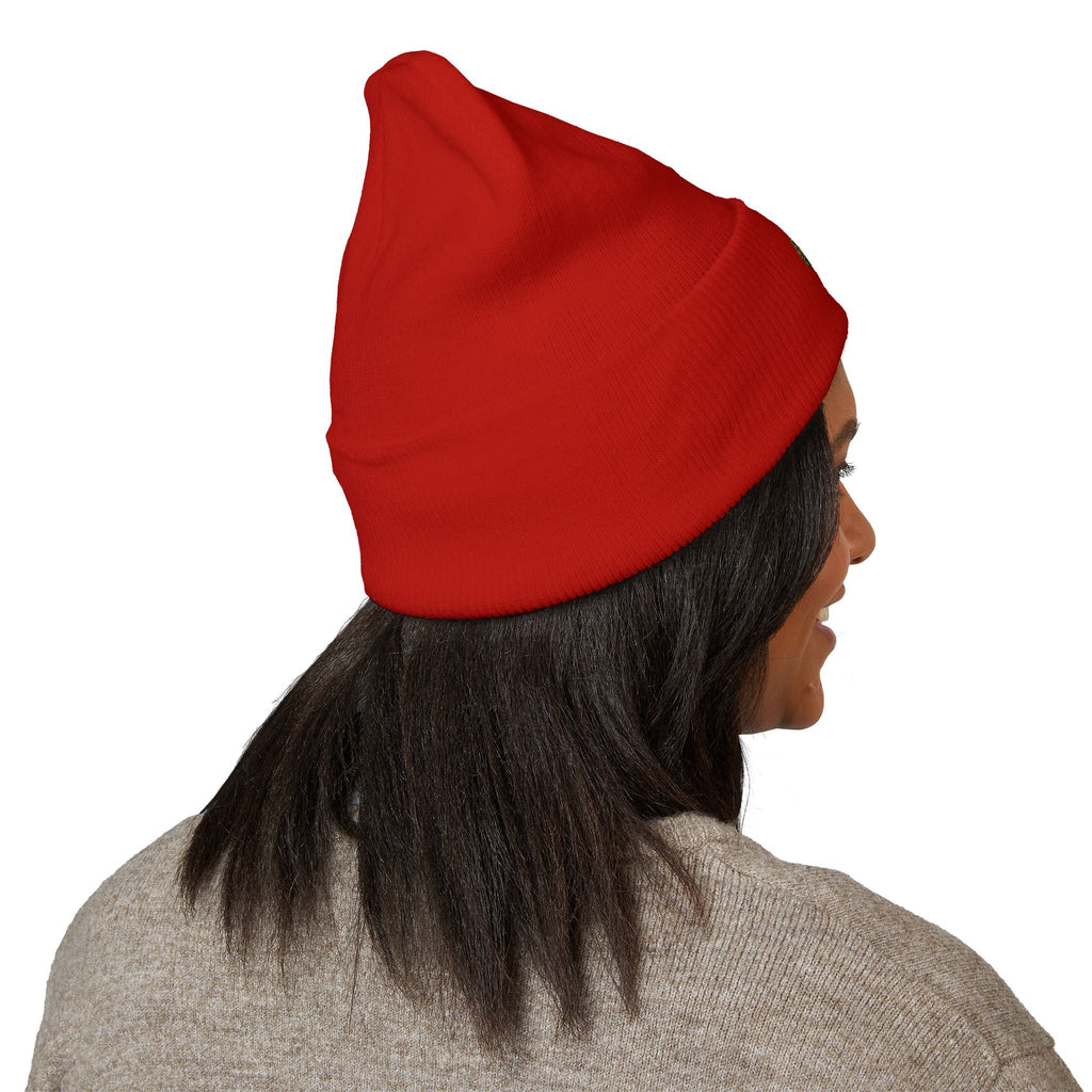 Unseen Strength Co Logo Beanie — Embroidered Flame Emblem