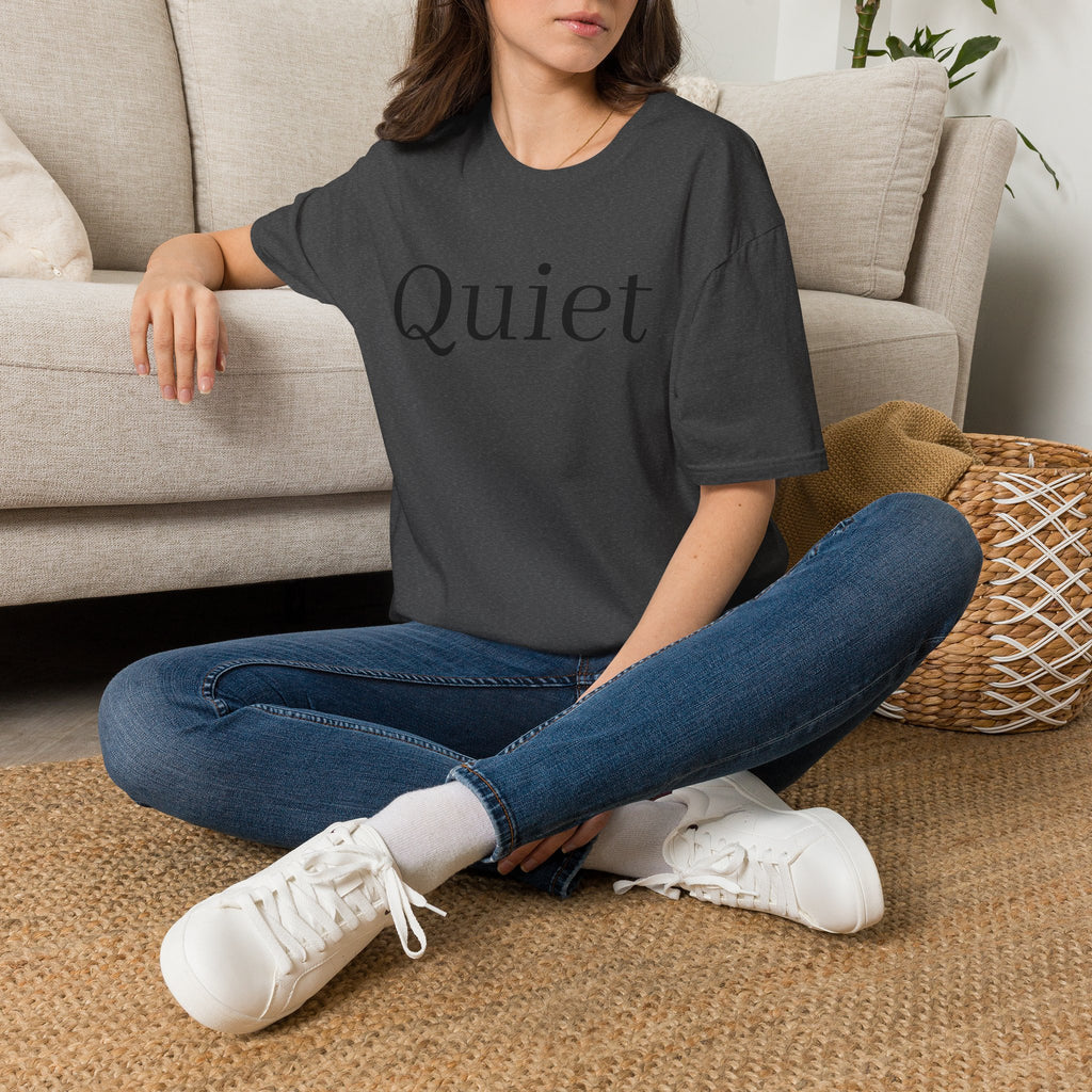 Quiet / Strength Tee — Unseen Strength Co