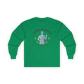 Invisible Not Defeated Long Sleeve Tee — Awareness Strength Graphic
