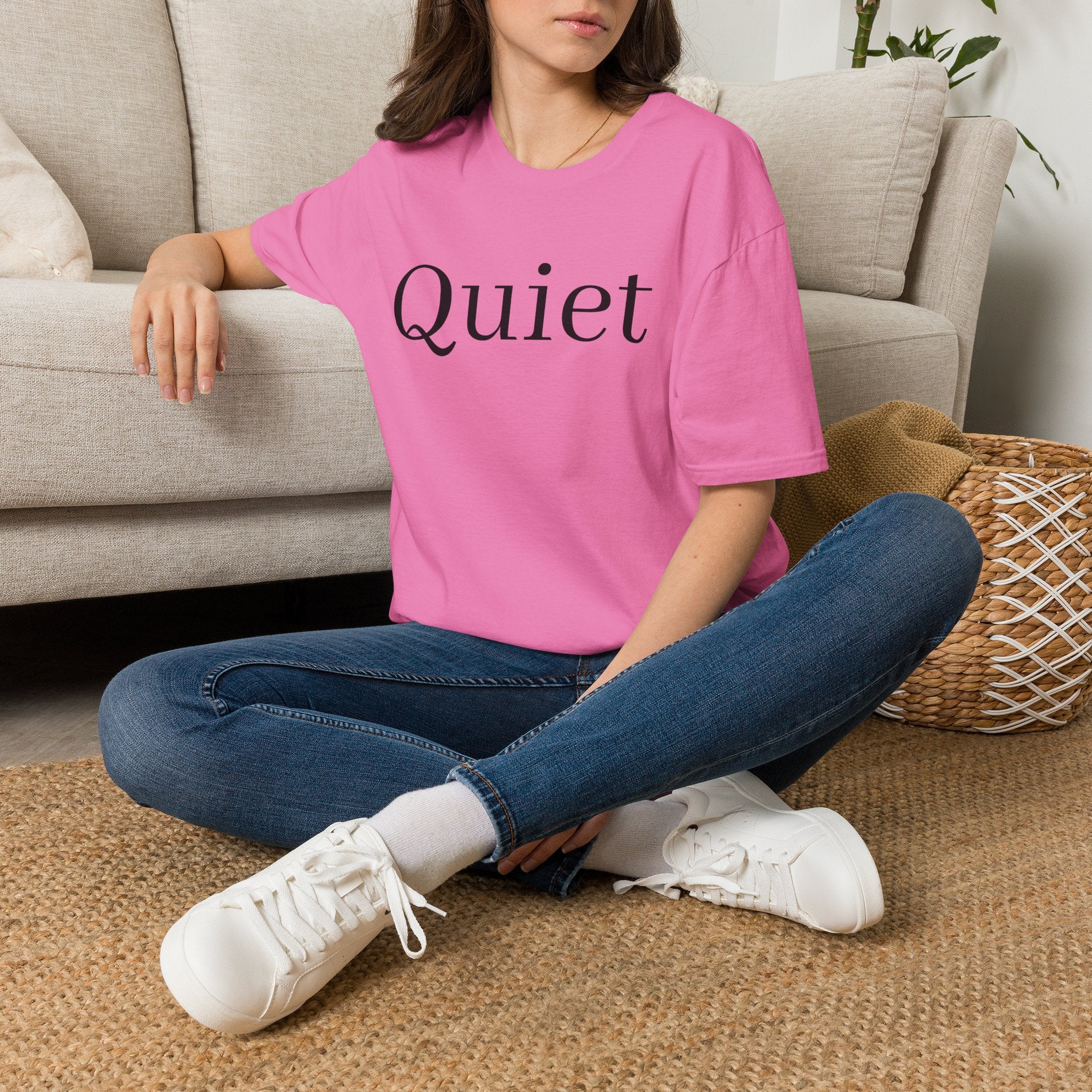 Quiet / Strength Tee — Unseen Strength Co