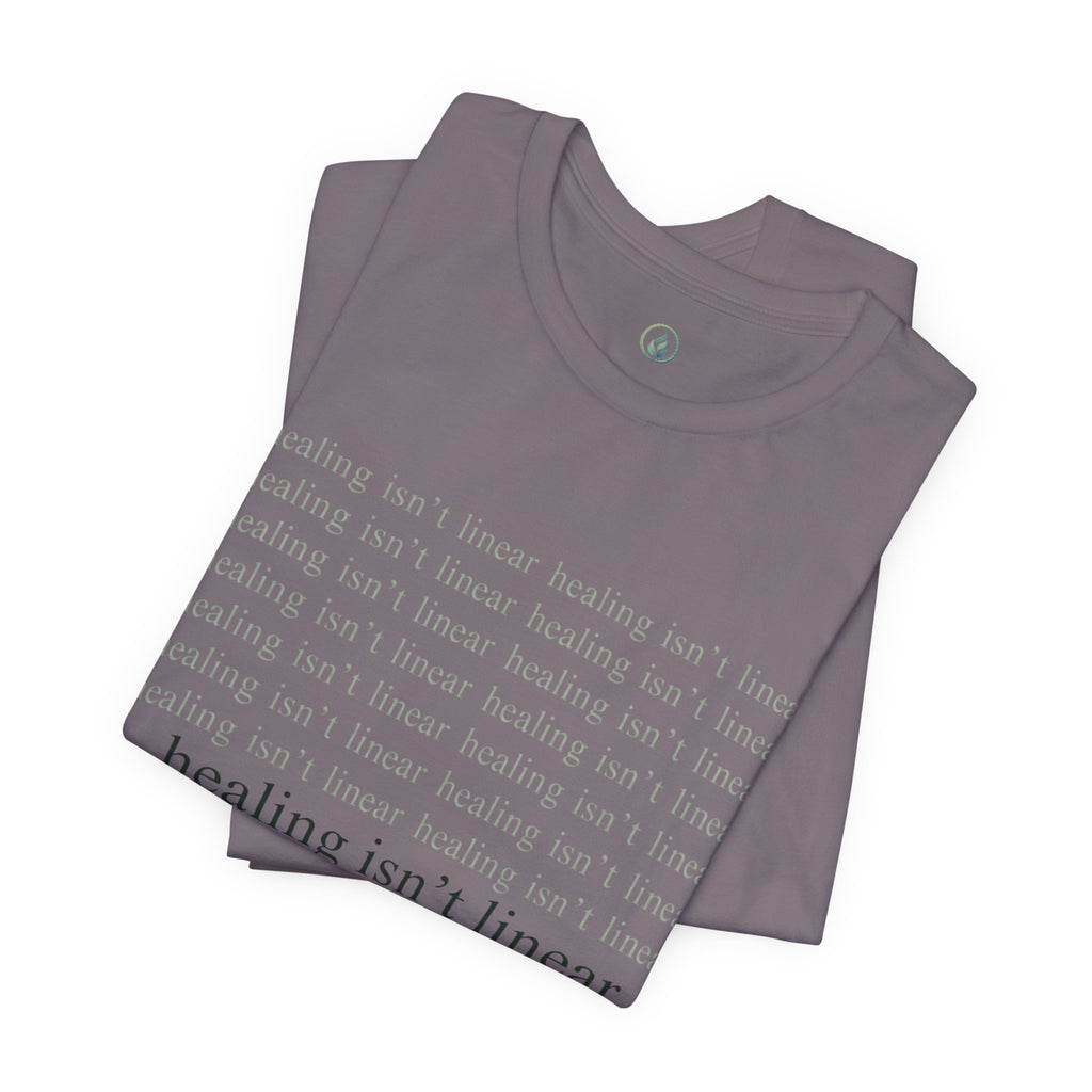Healing Isn't Linear Tee — Unseen Strength Co