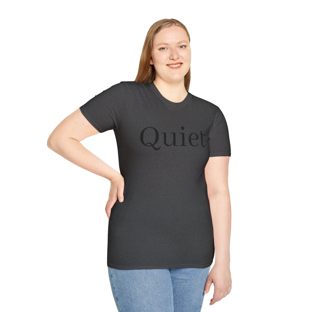 Quiet / Strength Tee — Unseen Strength Co