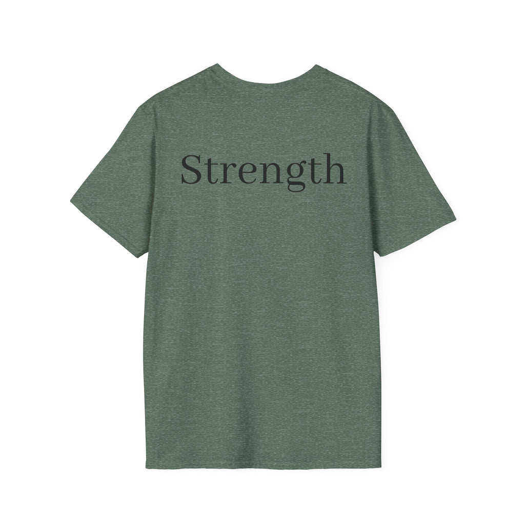 Quiet / Strength Tee — Unseen Strength Co