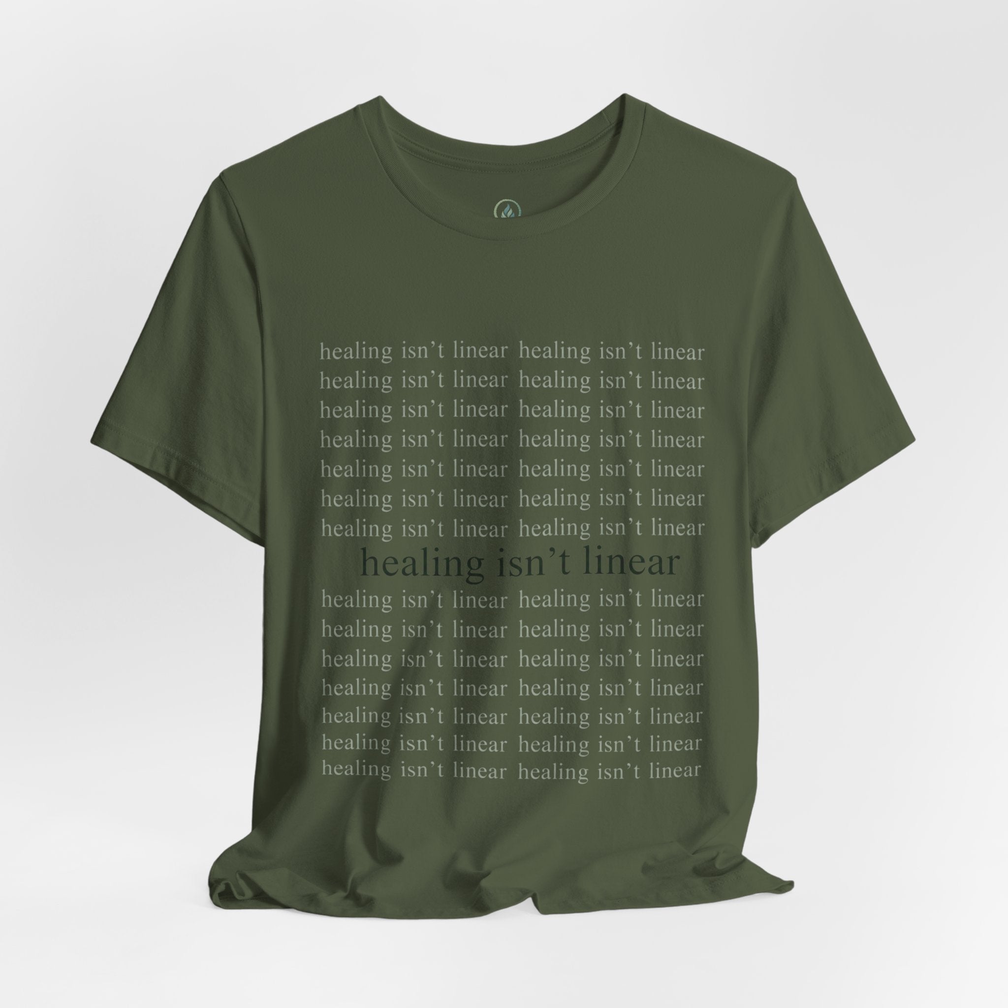 Healing Isn't Linear Tee — Unseen Strength Co