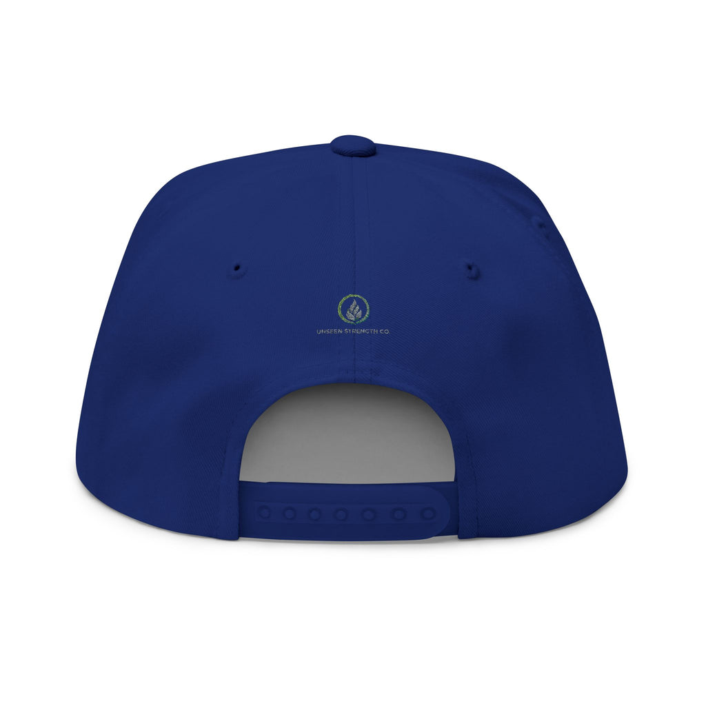 Quiet / Strength Flat Bill Cap — Unseen Strength Co