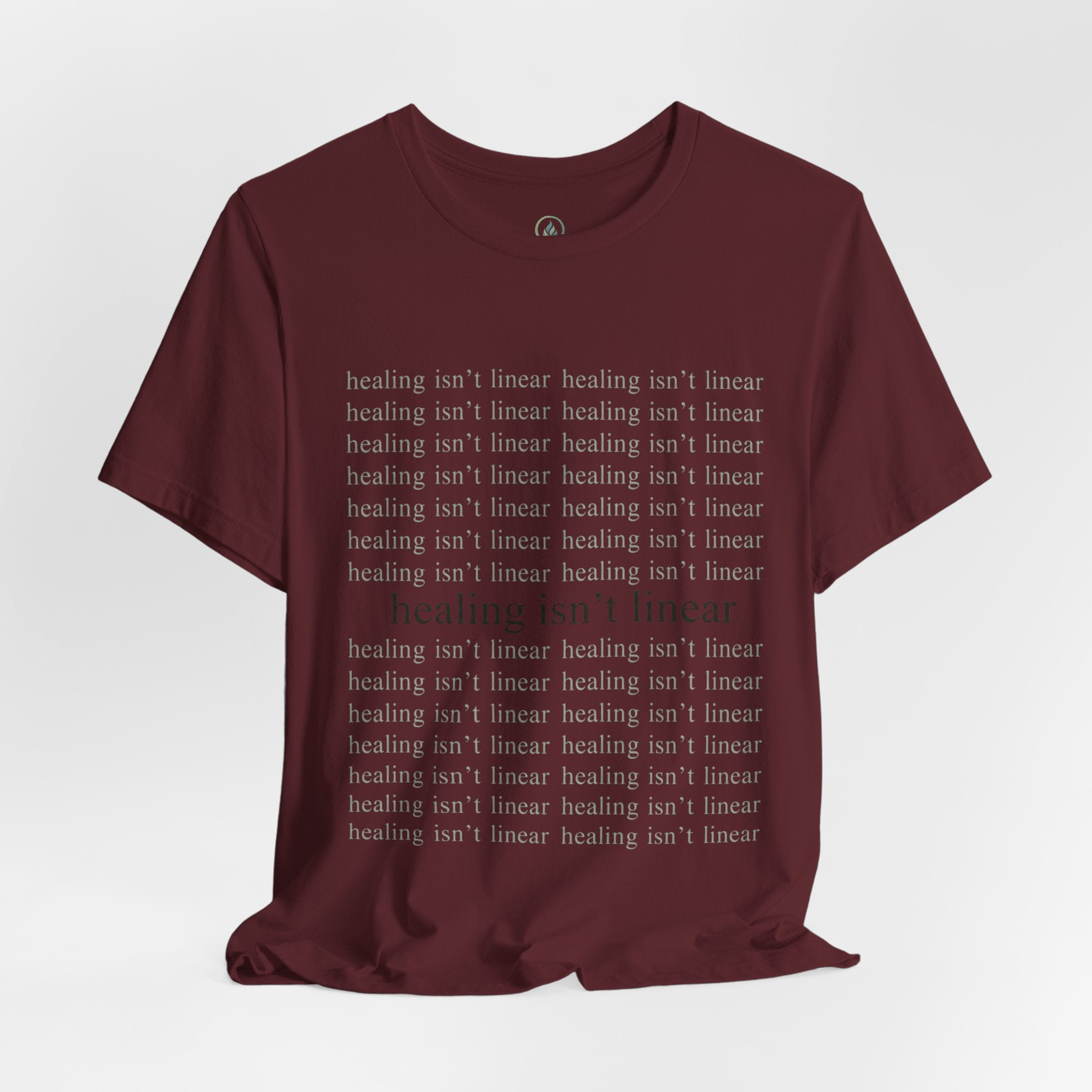 Healing Isn't Linear Tee — Unseen Strength Co