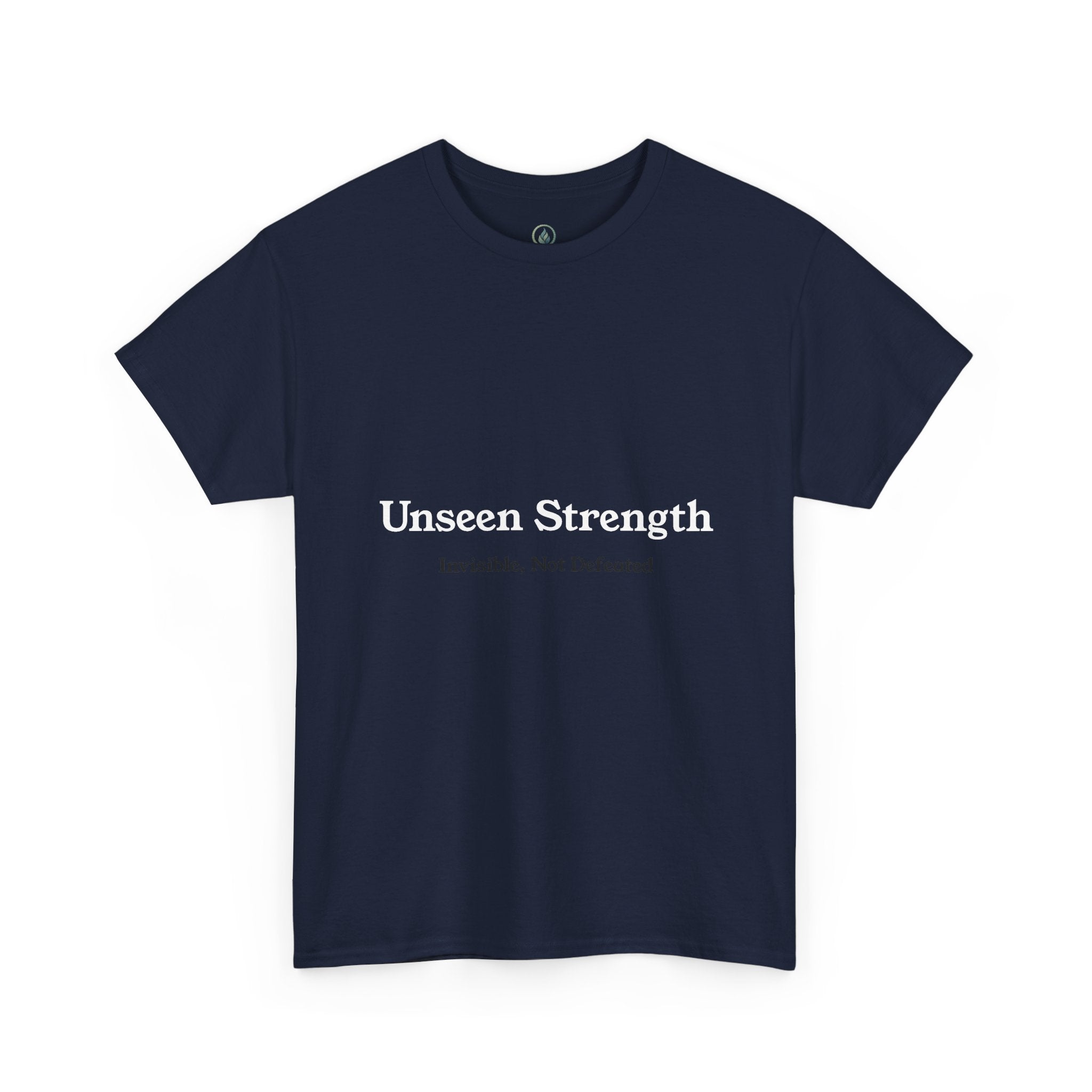 Invisible, Not Defeated Tee — Unseen Strength Co