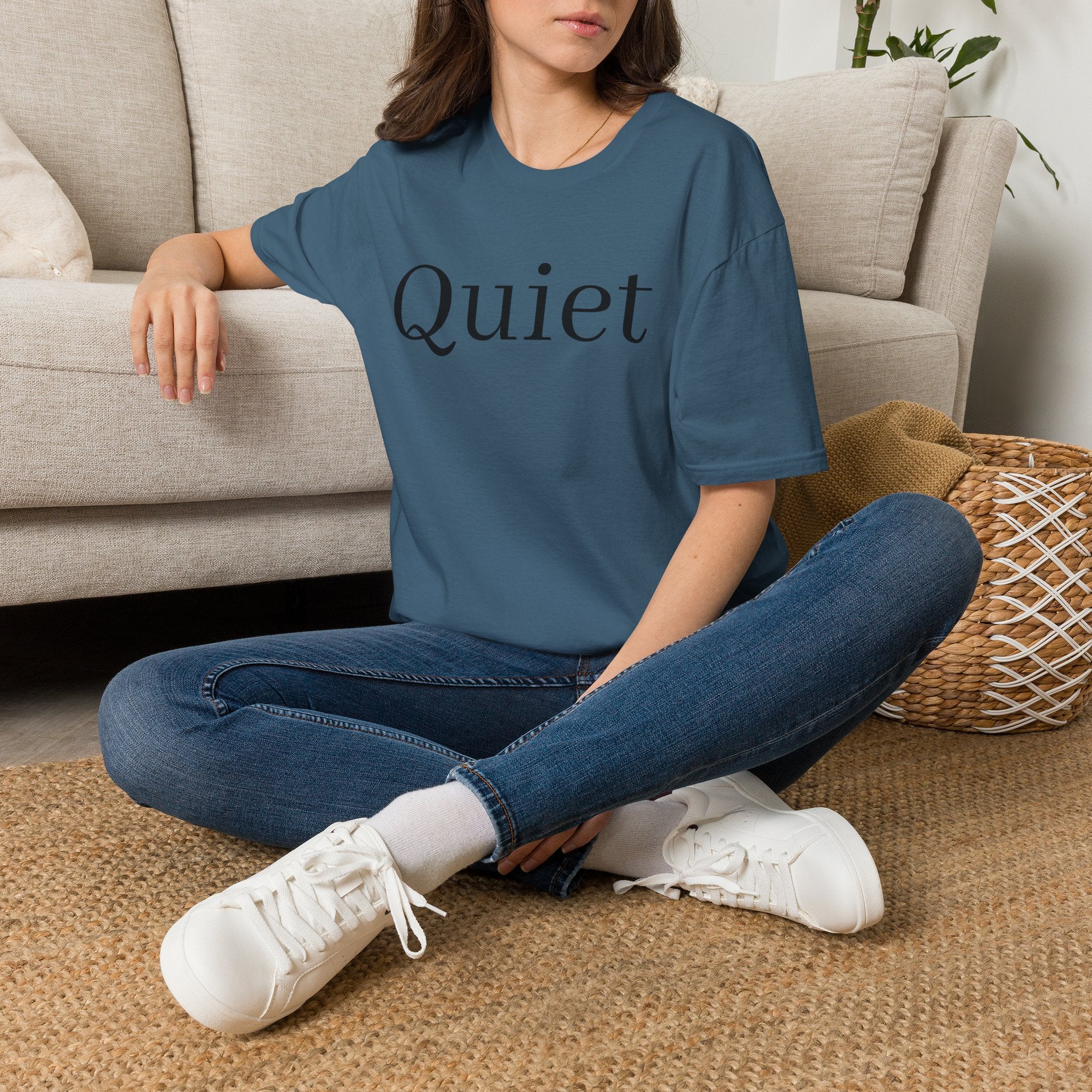 Quiet / Strength Tee — Unseen Strength Co