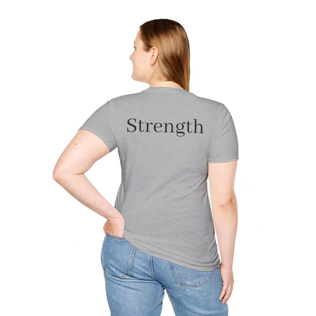 Quiet / Strength Tee — Unseen Strength Co