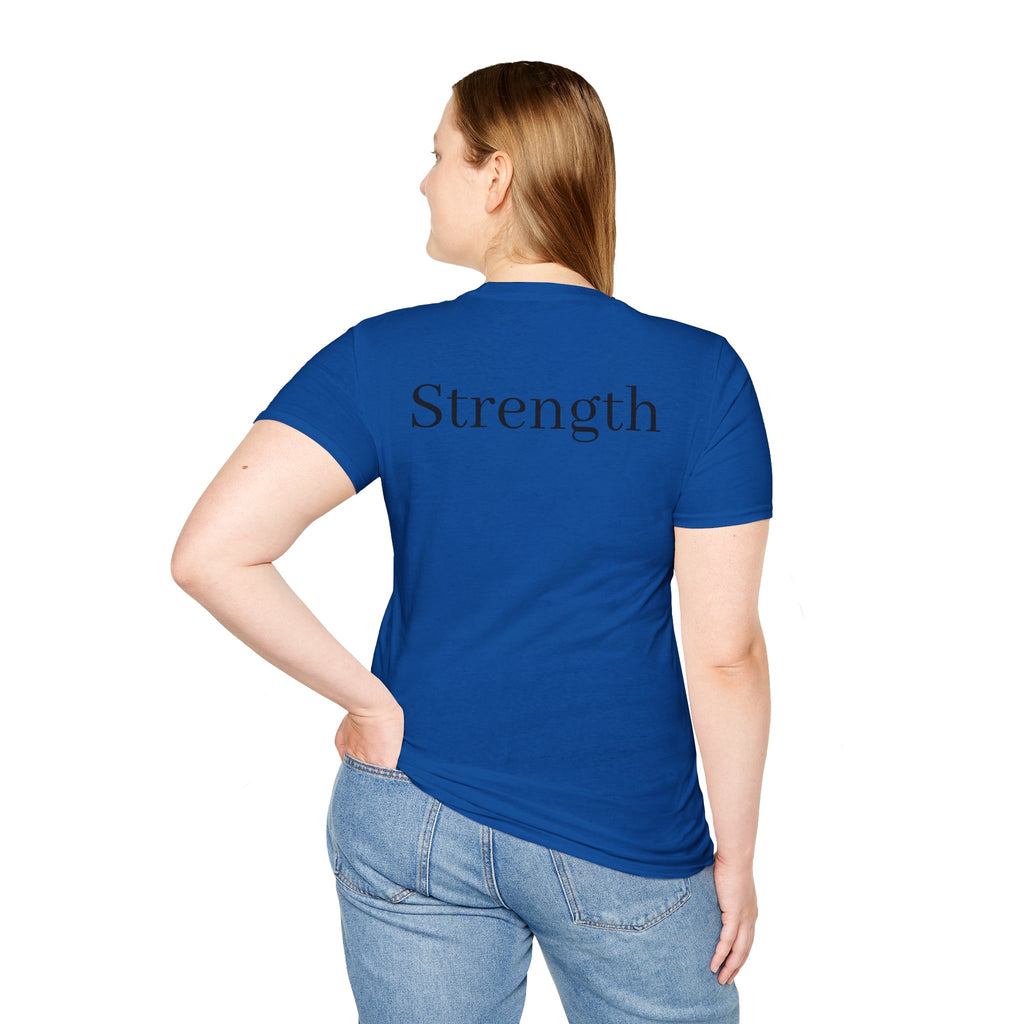 Quiet / Strength Tee — Unseen Strength Co