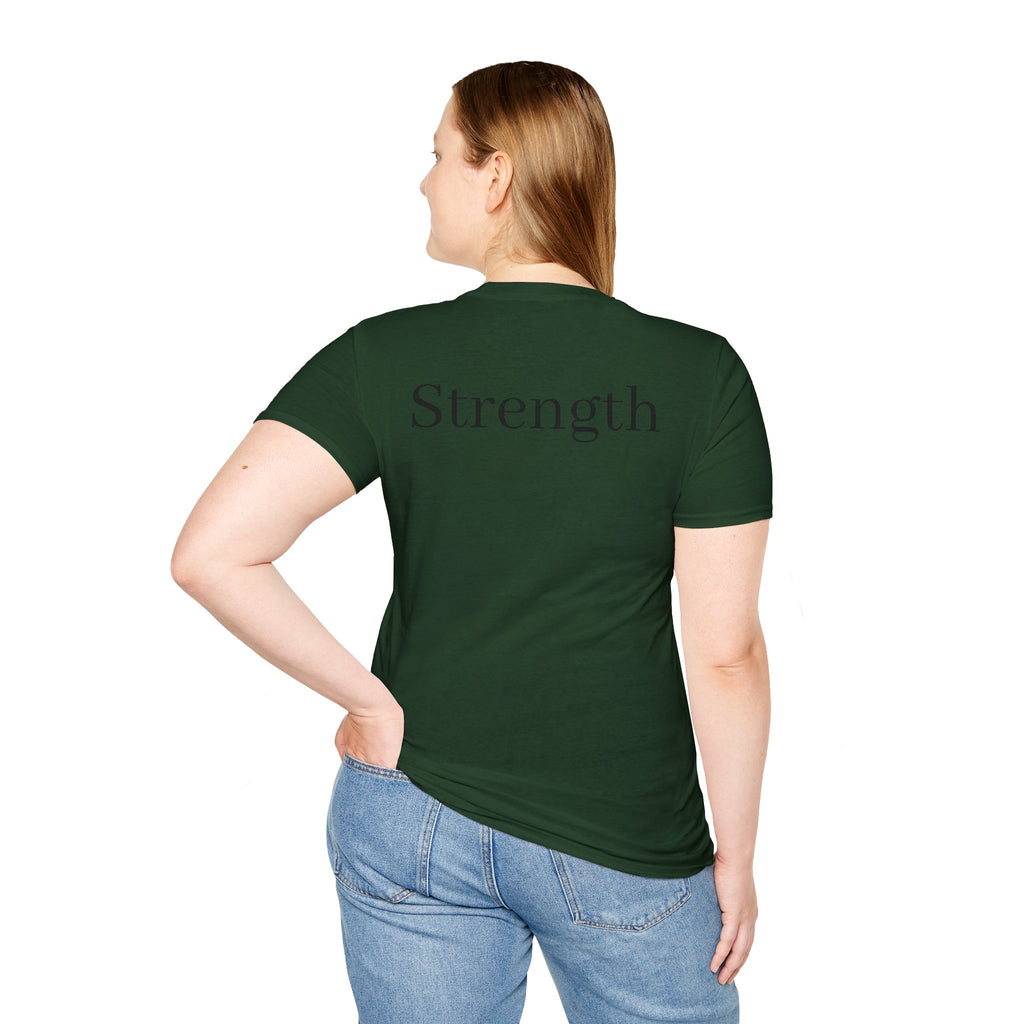 Quiet / Strength Tee — Unseen Strength Co