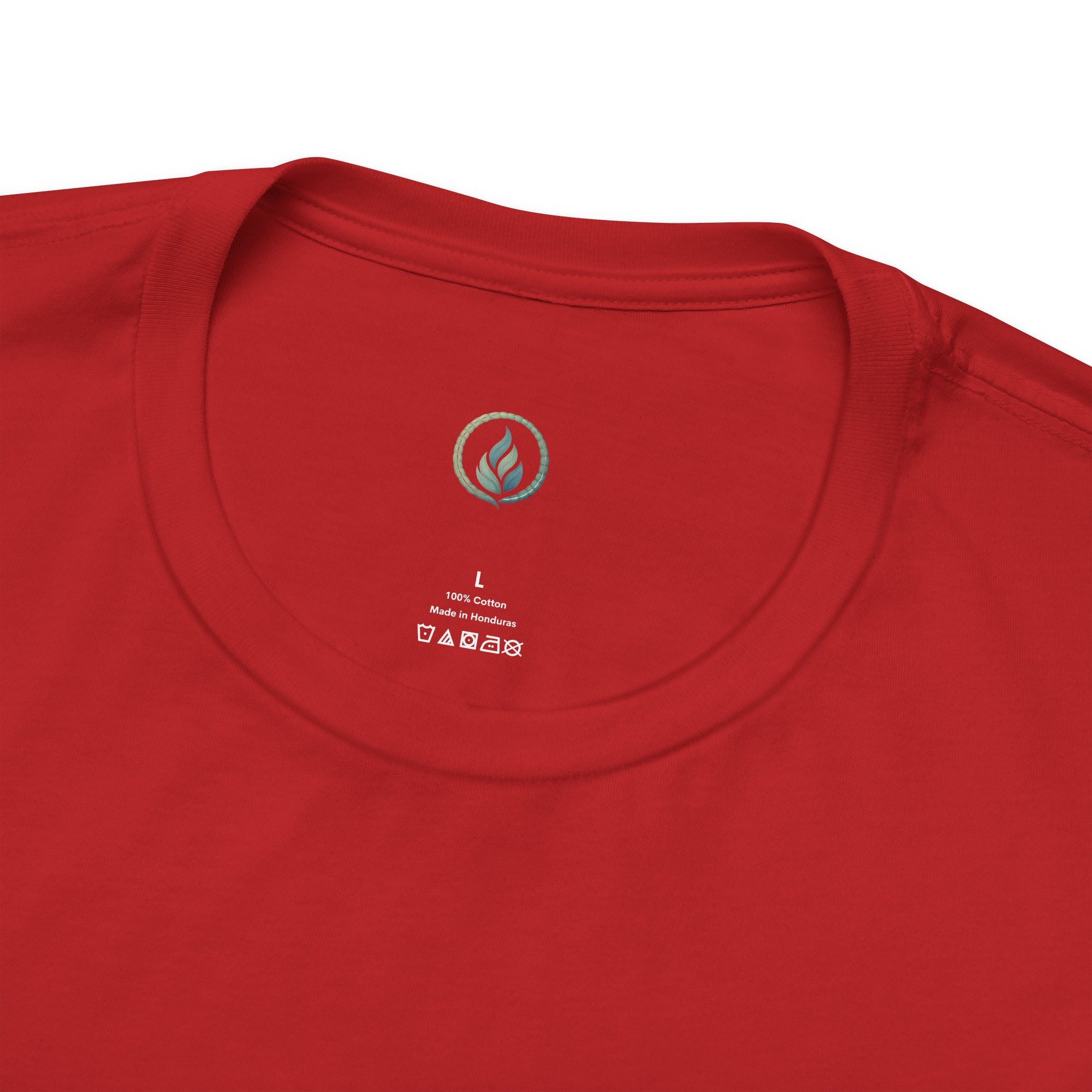 Still Here Tee — Minimal Inspirational White T‑Shirt