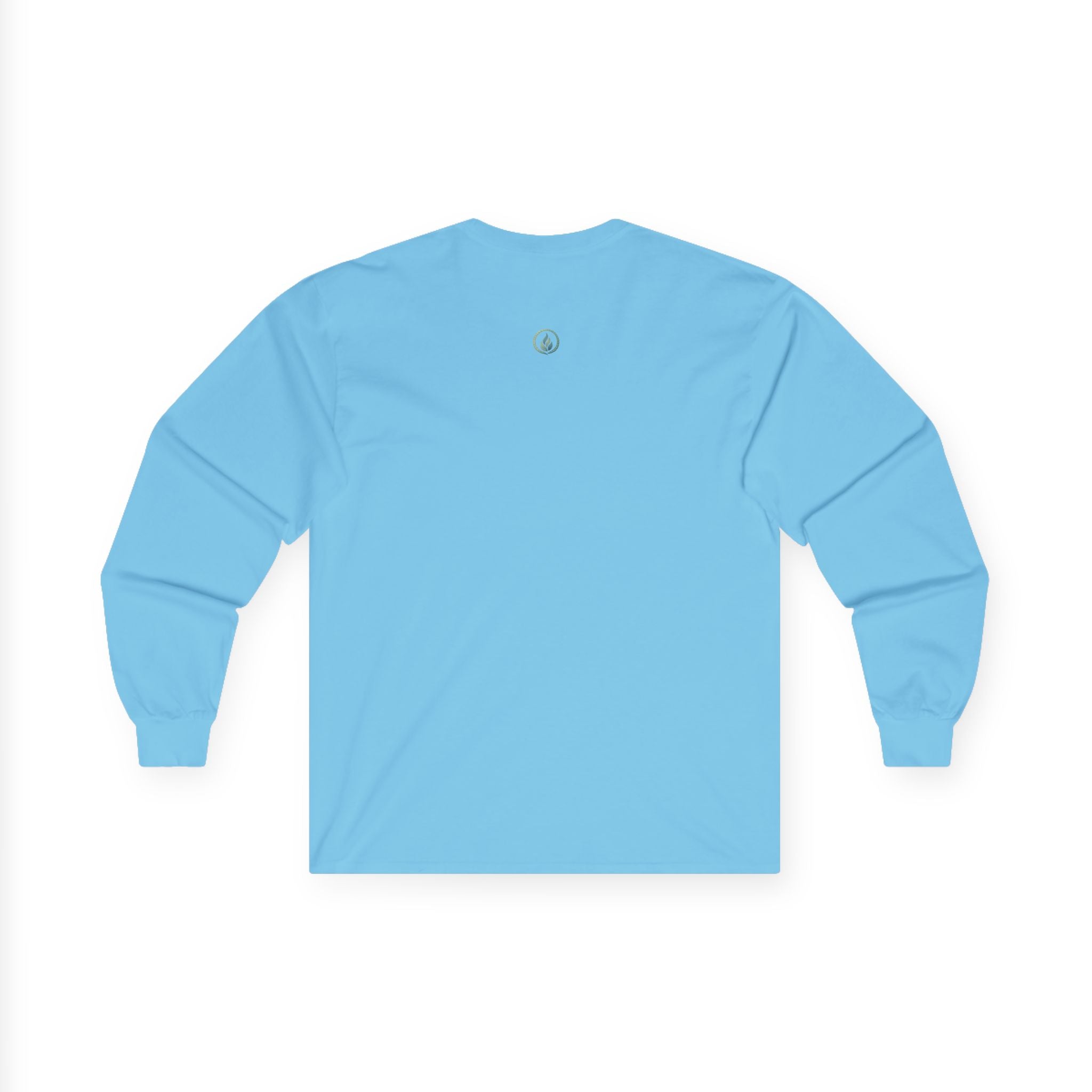 Invisible Not Defeated Long Sleeve Tee — Awareness Strength Graphic